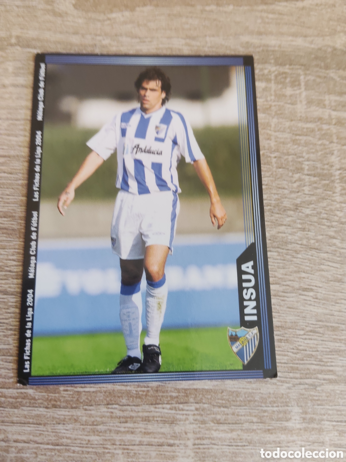 Cromos de f&uacute;tbol: Mundicromo las fichas de la liga 2004 346 Insua M&aacute;laga