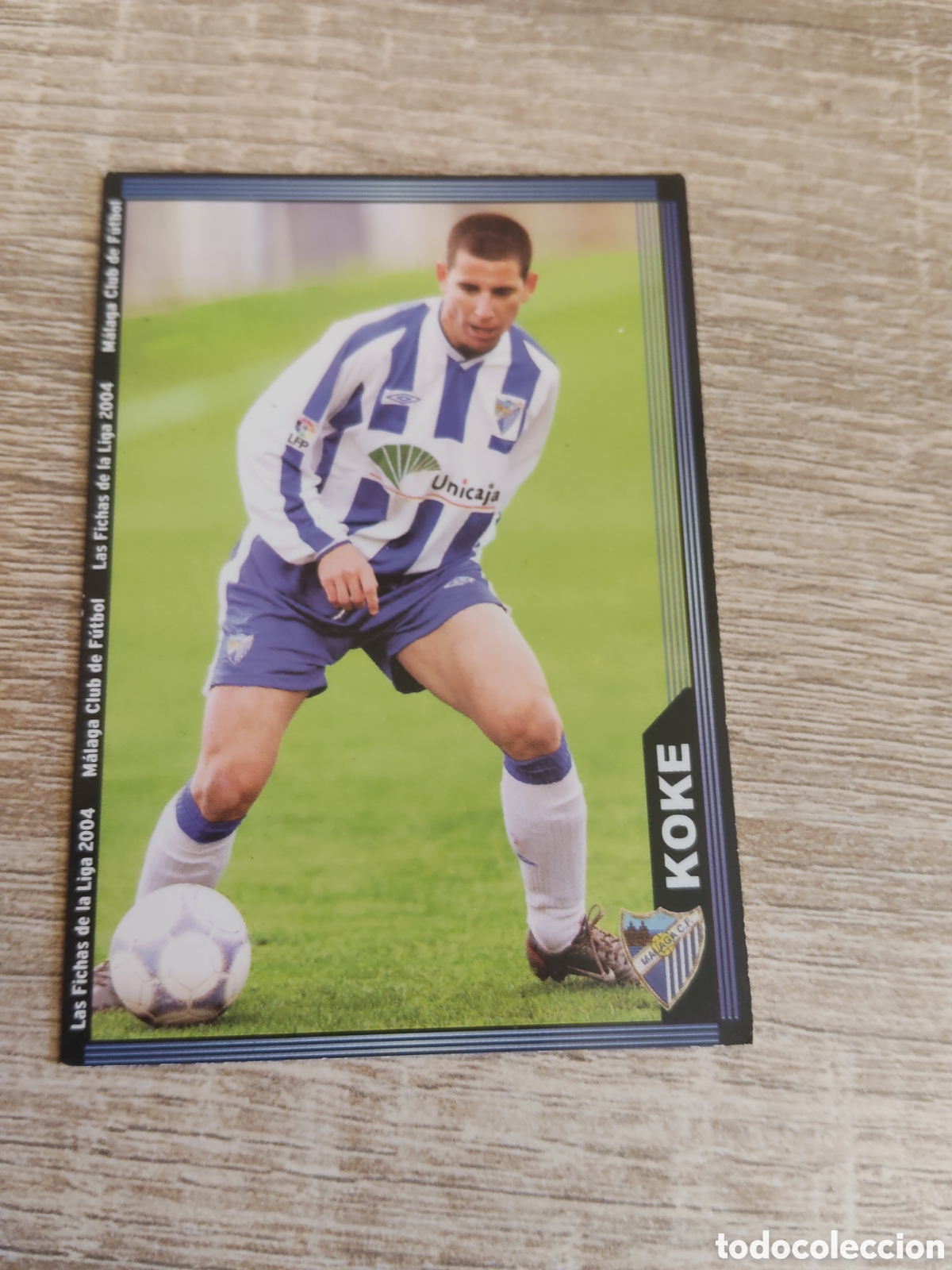 Cromos de f&uacute;tbol: Mundicromo las fichas de la liga 2004 347 Koke M&aacute;laga