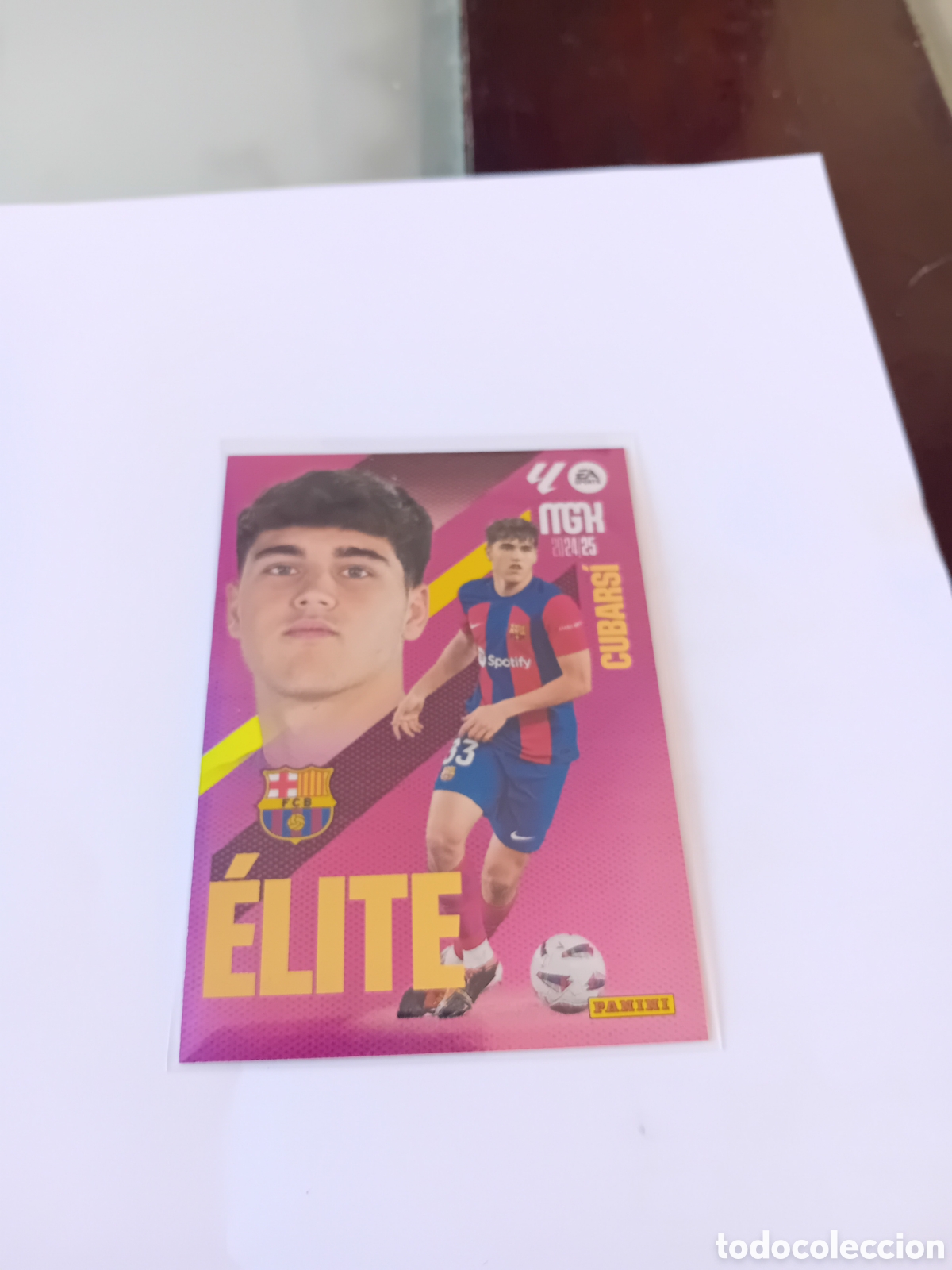 Cromos de f&uacute;tbol: Cubarsi Rookie 3 Elite Barcelona 24 25 2024 2025 Megacracks MGK Panini Nuevo
