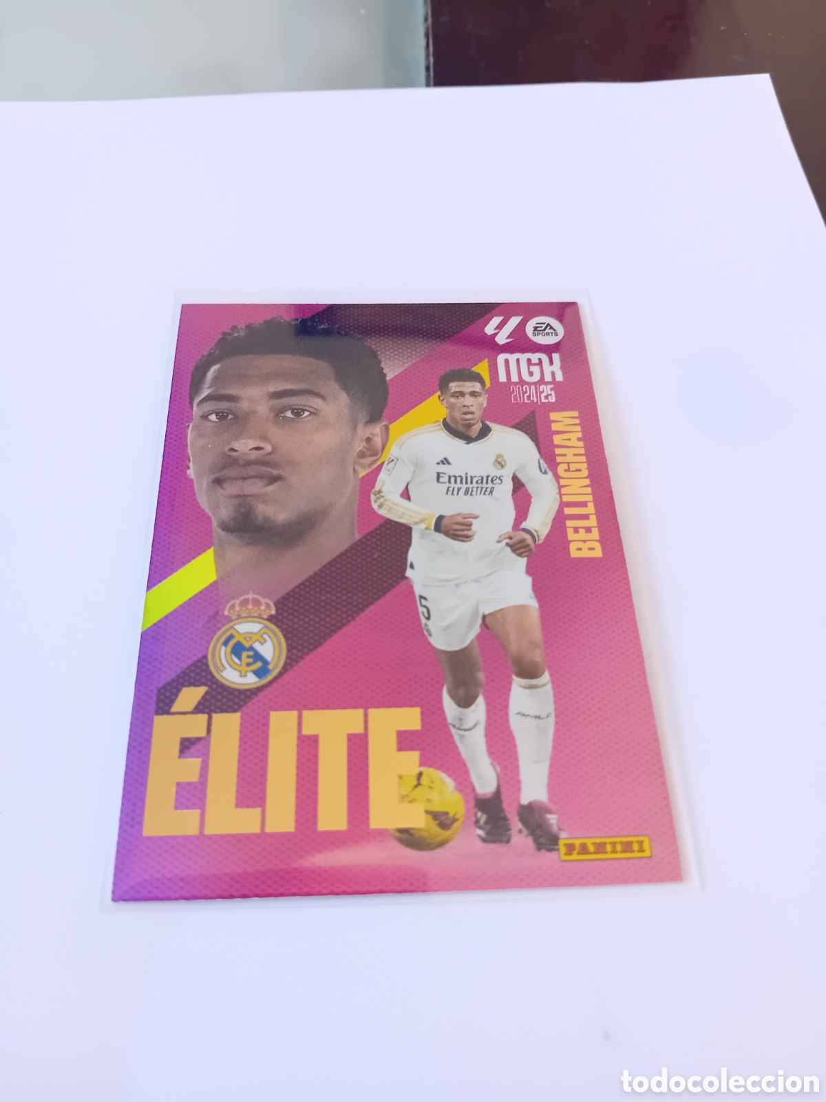 Cromos de f&uacute;tbol: Bellingham 1 Elite Real Madrid 24 25 2024 2025 Megacracks MGK Panini Nuevo