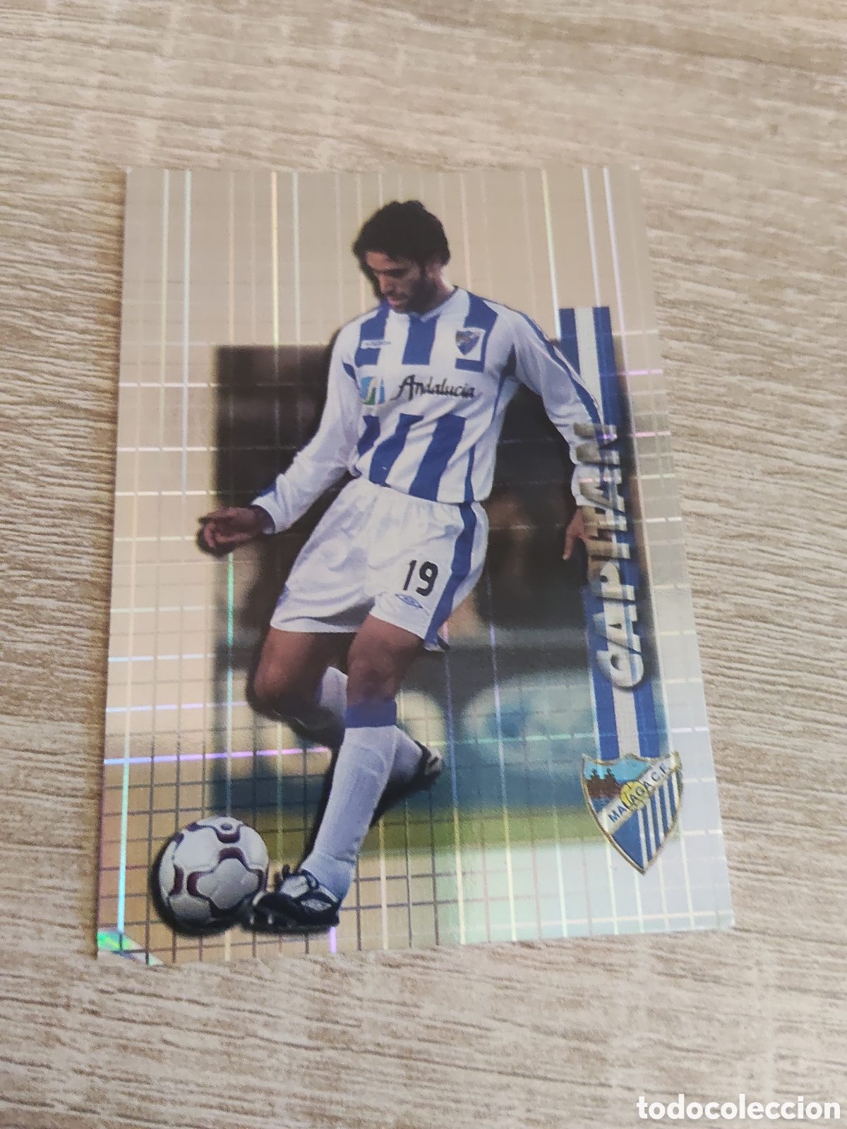 Cromos de f&uacute;tbol: Mundicromo las fichas de la liga 2004 351 Fernando Sanz M&aacute;laga