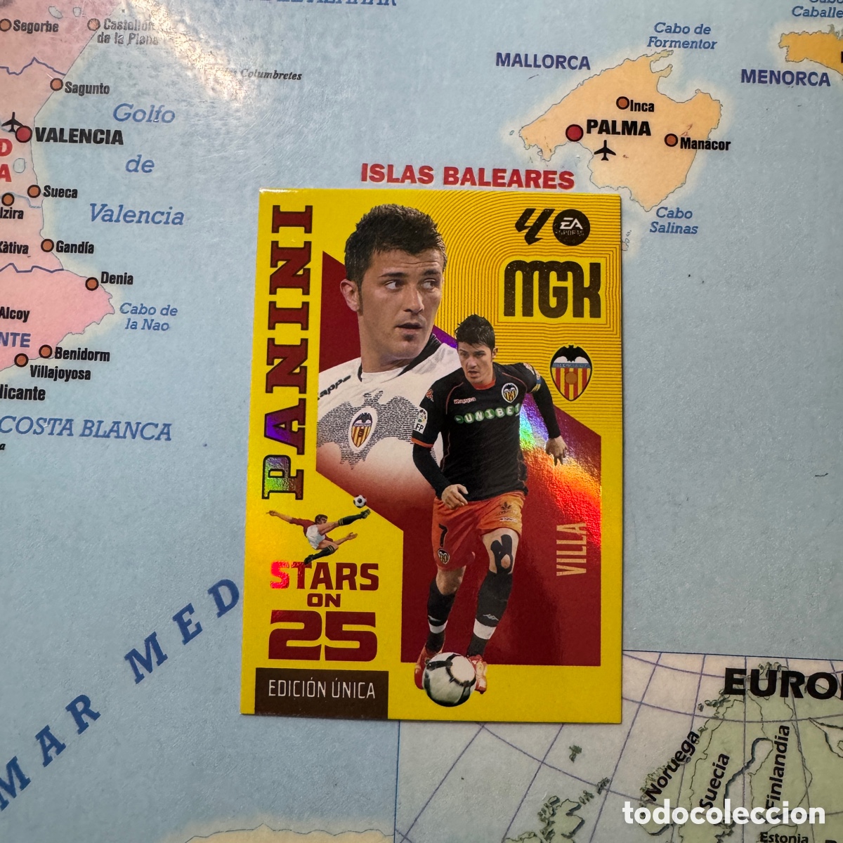 Cromos de f&uacute;tbol: Villa n&uacute;mero 435 serie on Stars On 25 Del Valencia megacracks 26-27 2026-2027