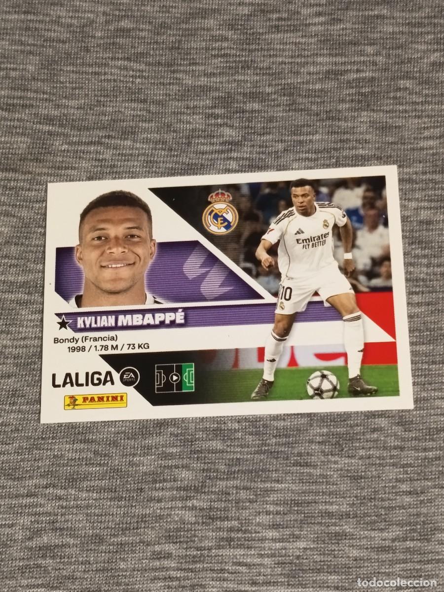 Cromos de f&uacute;tbol: Liga este 26 27 Panini MBAPPE N&deg;20 REAL MADRID nuevo