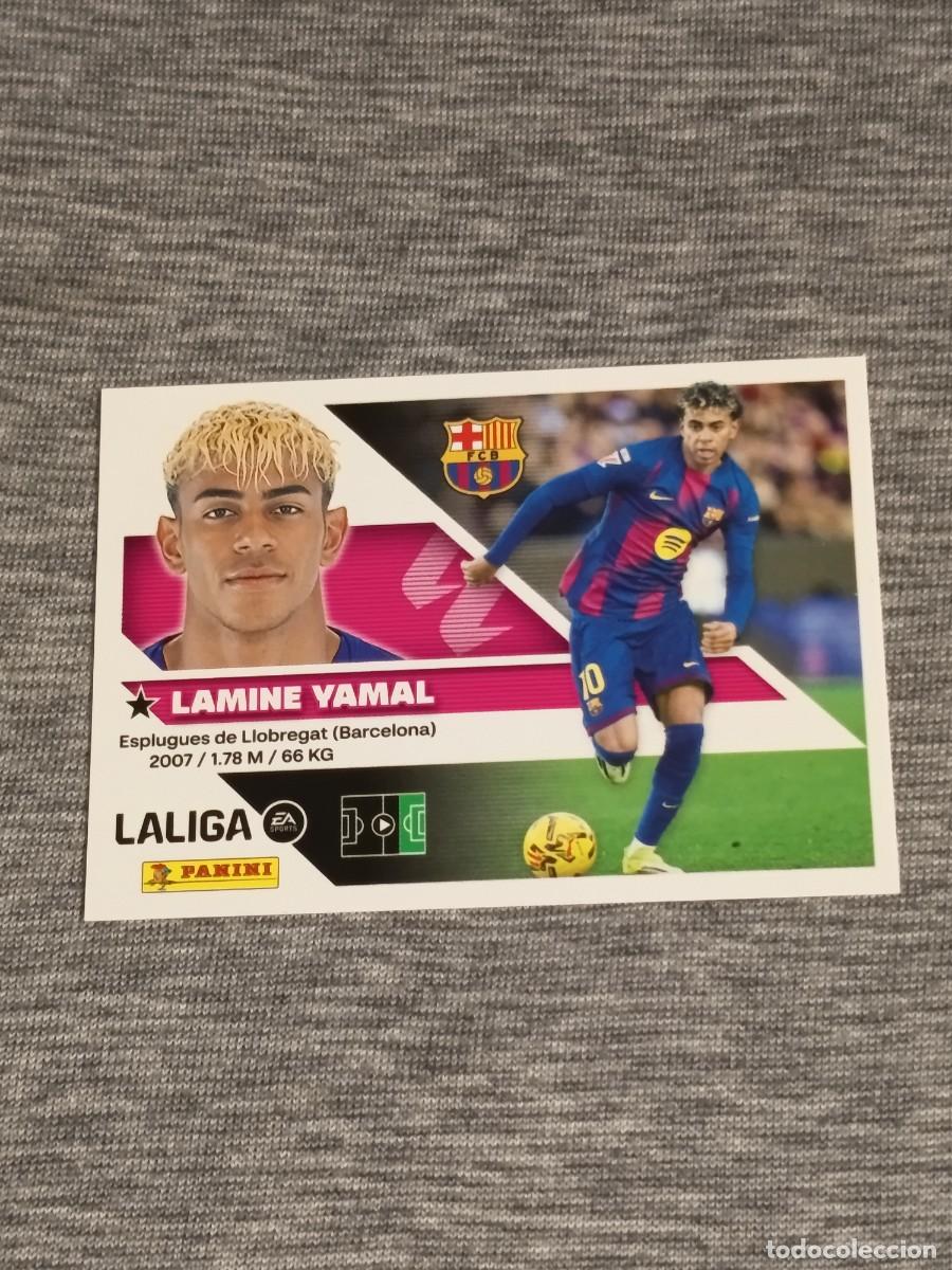 Cromos de f&uacute;tbol: Liga este 26 27 Panini LAMINE YAMAL N&deg;20 BARCELONA nuevo