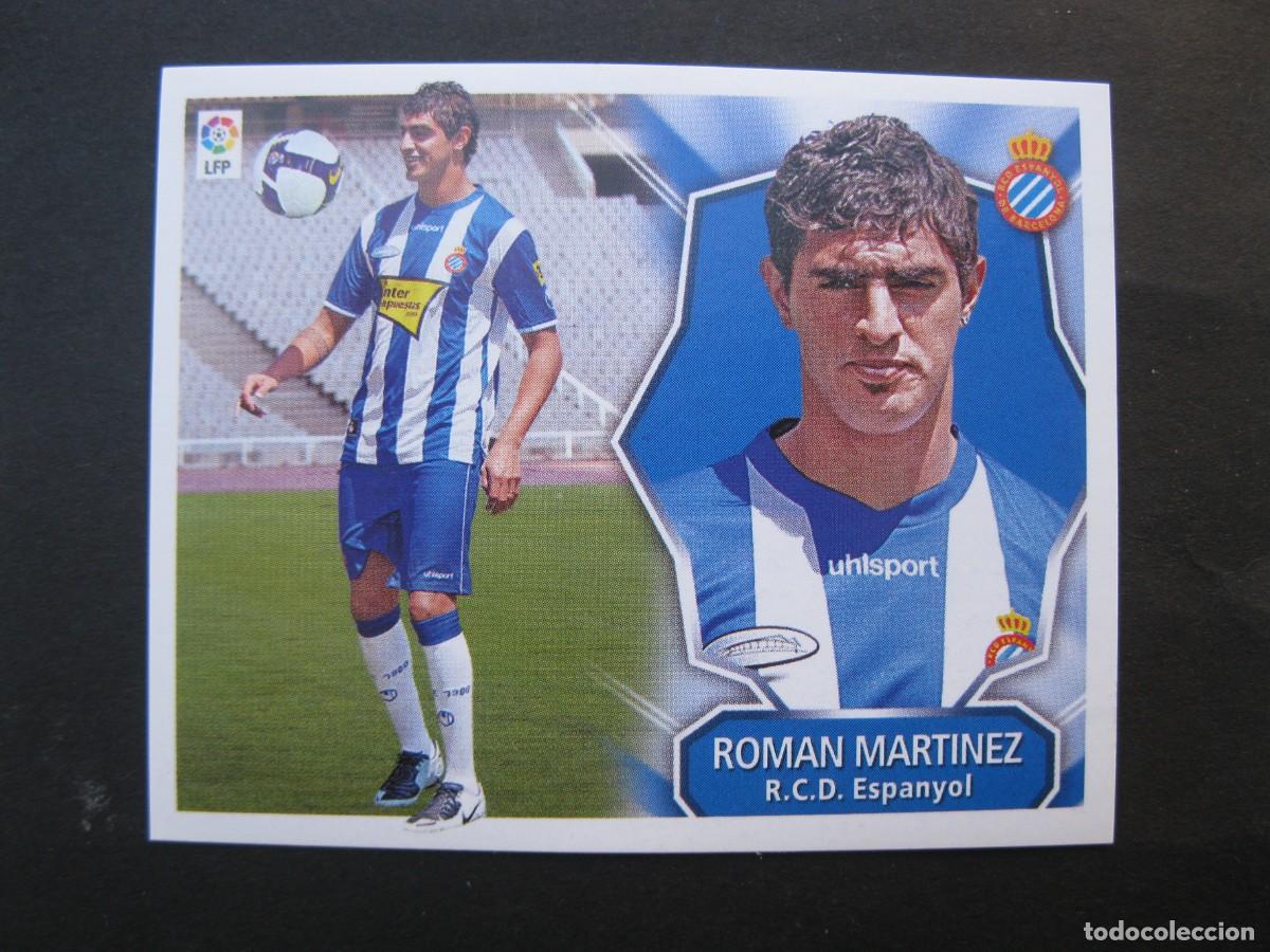 Cromos de f&uacute;tbol: ROMAN MARTINEZ (ESPANYOL) - &Uacute;LTIMOS FICHAJES N&ordm; 14 - CAMPEONATO DE LIGA 08/09 - ESTE - NUNCA PEGADO