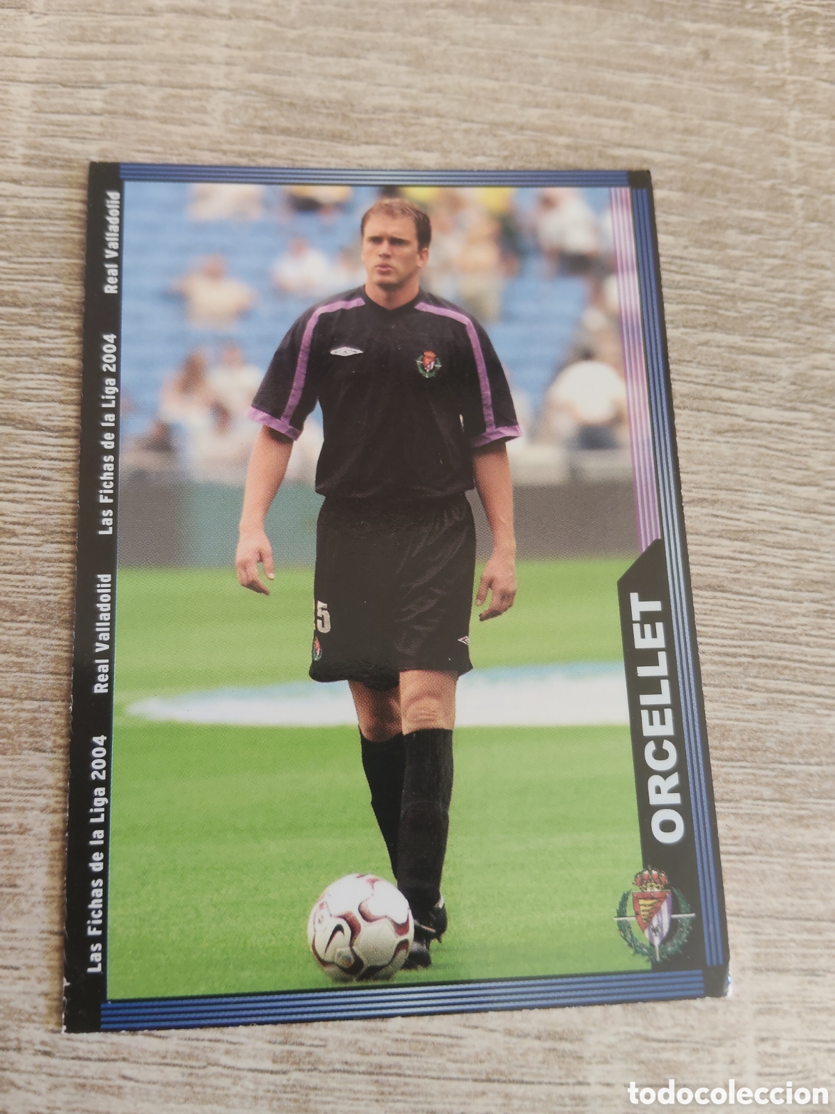 Cromos de f&uacute;tbol: Mundicromo las fichas de la liga 2004 356 Orcellet Real Valladolid