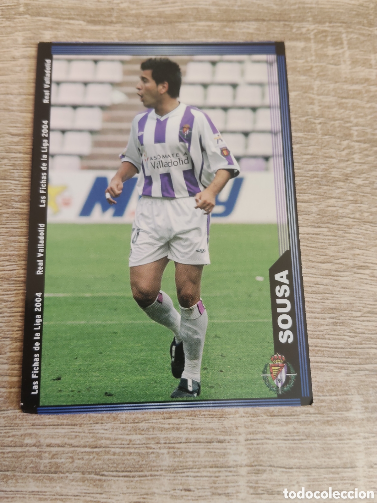 Cromos de f&uacute;tbol: Mundicromo las fichas de la liga 2004 361 Sousa Real Valladolid