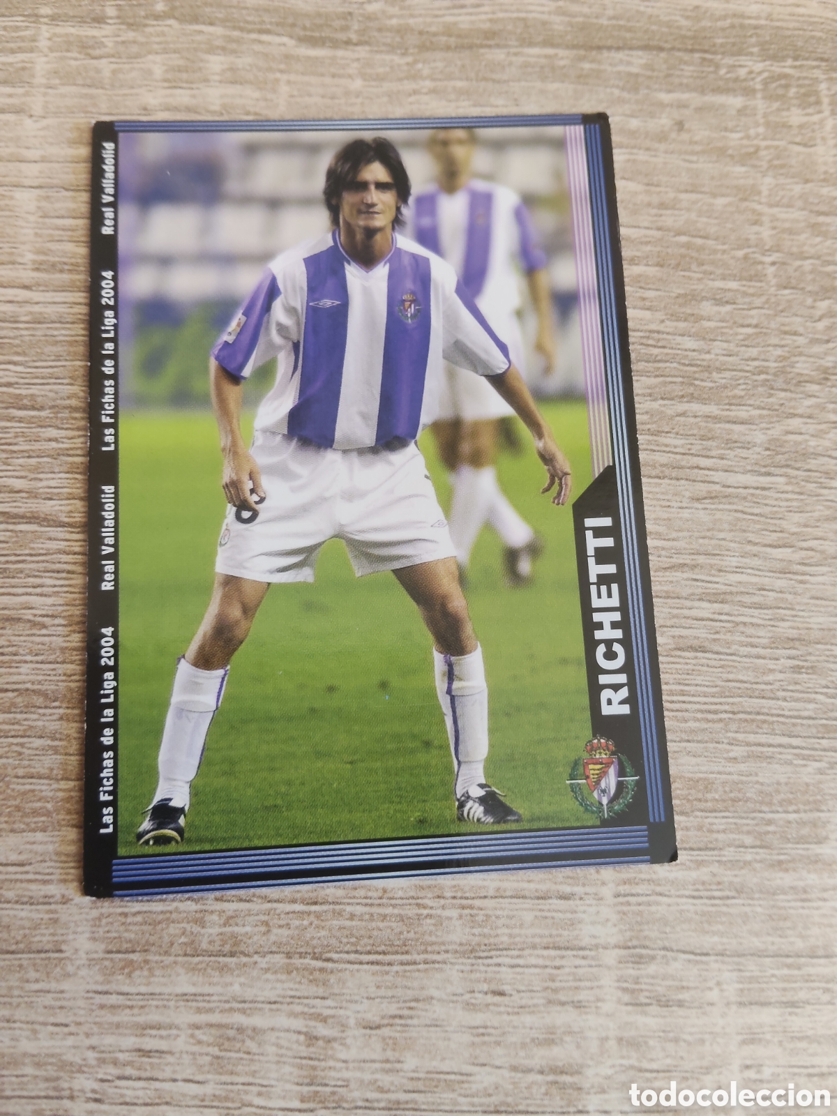 Cromos de f&uacute;tbol: Mundicromo las fichas de la liga 2004 370 Richetti Real Valladolid