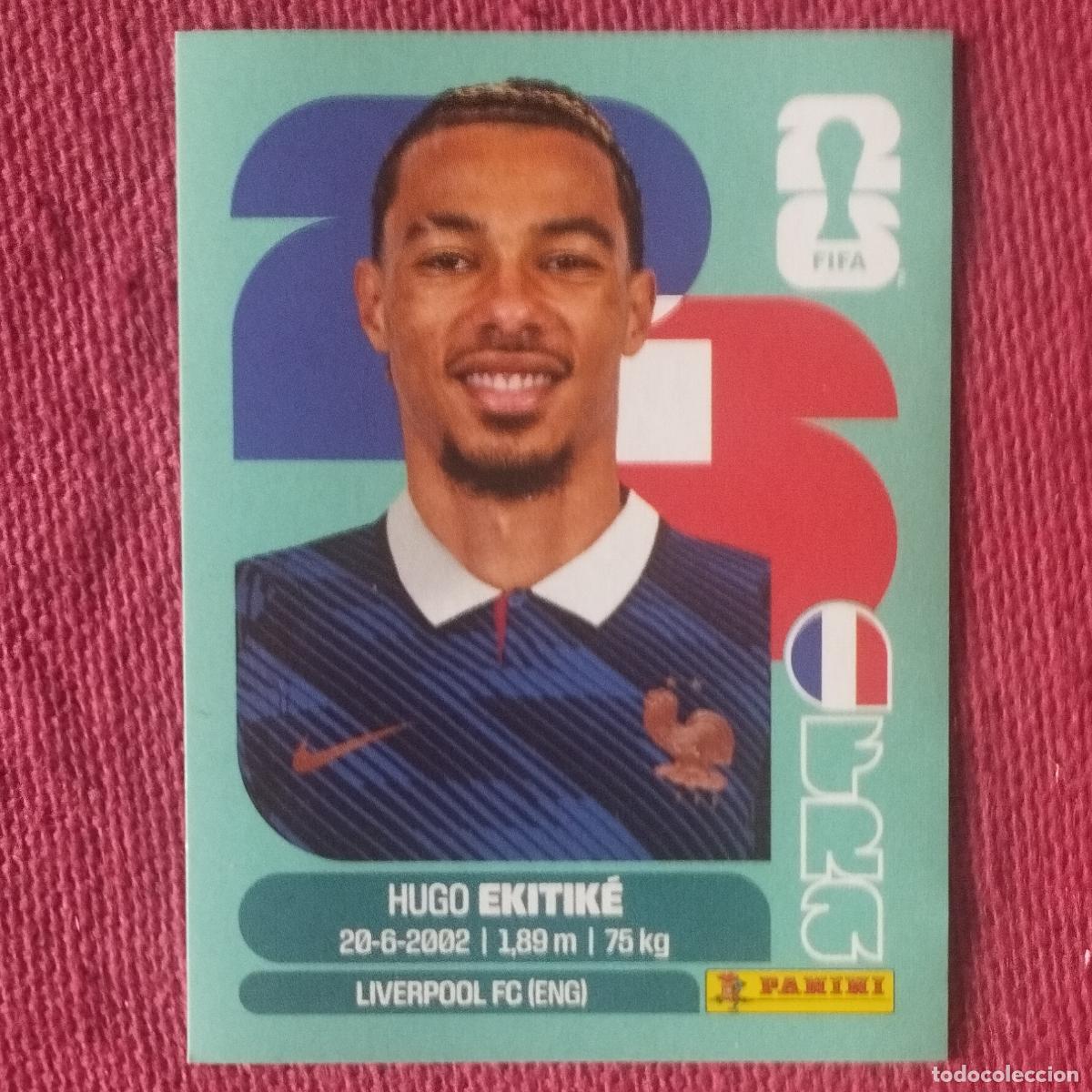 Cromos de f&uacute;tbol: HUGO EKITIKE - FRANCIA - FRA 19 - MUNDIAL DE FUTBOL - FIFA WORLD CUP 2026