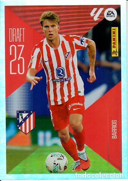 Cromos de f&uacute;tbol: CROMO PANINI LIGA ESTE 26 27 - DRAFT 23 N&ordm; 3 - BARRIOS - ATL&Eacute;TICO DE MADRID