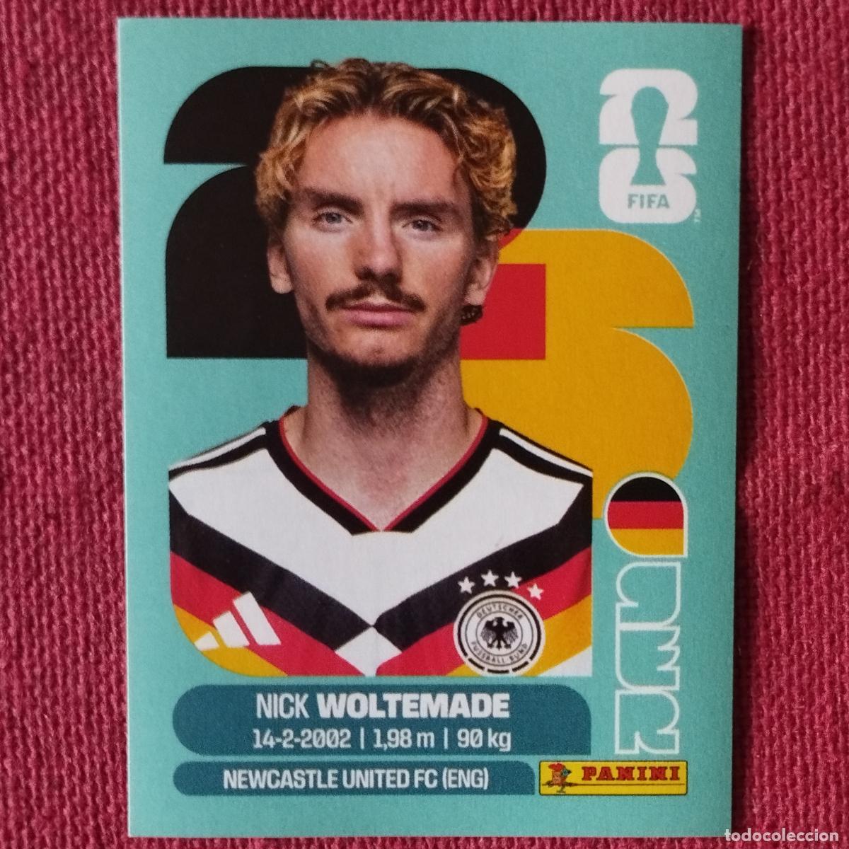 Cromos de f&uacute;tbol: NICK WOLTEMADE - ALEMANIA - GER 20 - MUNDIAL DE FUTBOL - FIFA WORLD CUP 2026