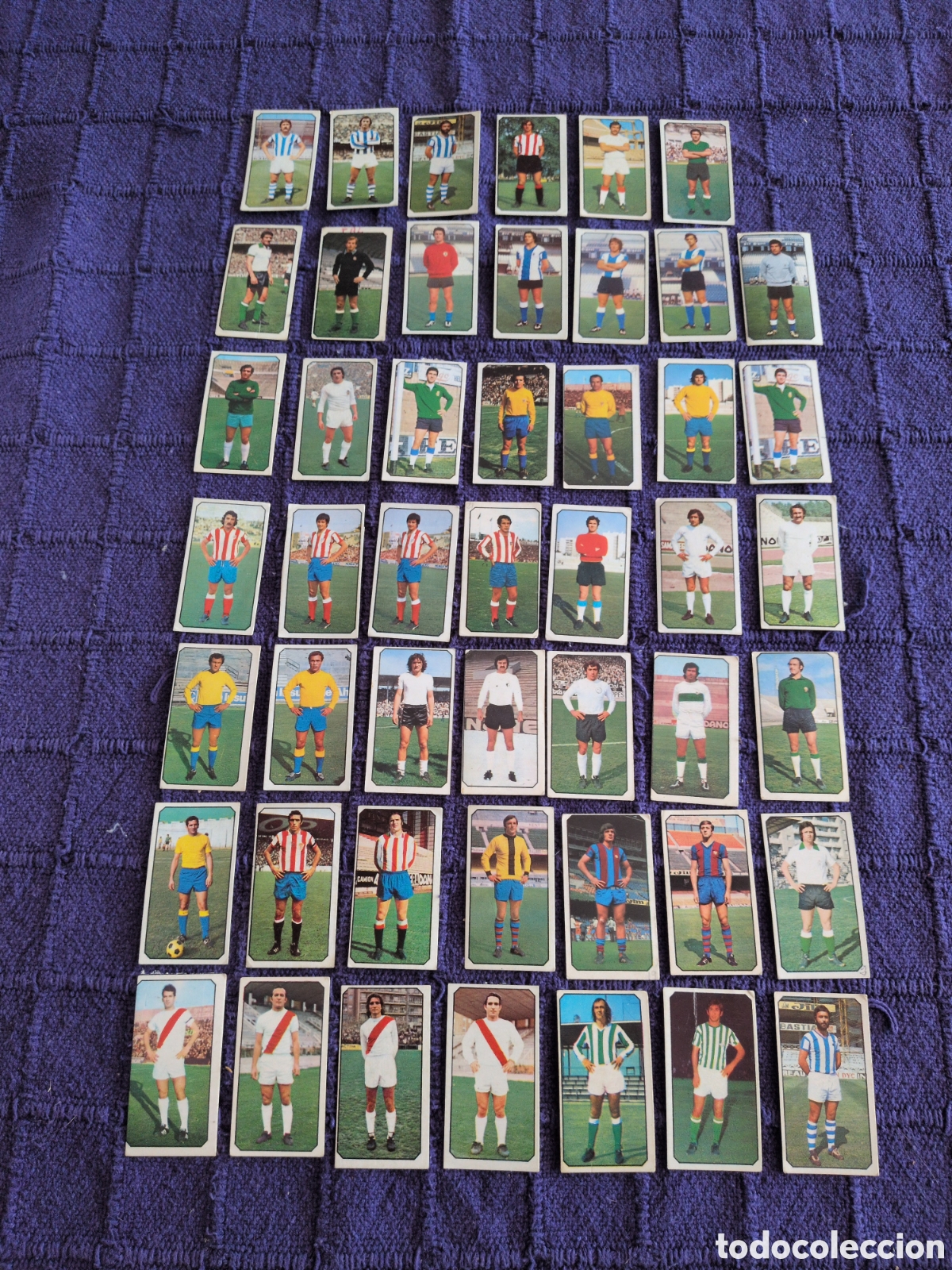 Figurine di Calcio: Lote de 48 cromos diferentes liga 77/78. Ediciones Este