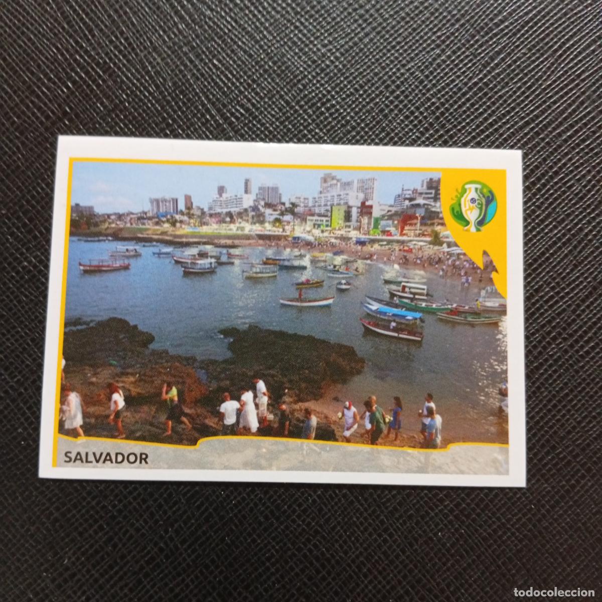 Cromos de f&uacute;tbol: 4 SALVADOR PANINI COPA AMERICA BRASIL 2019 CROMO FUTBOL 19 - SIN PEGAR B