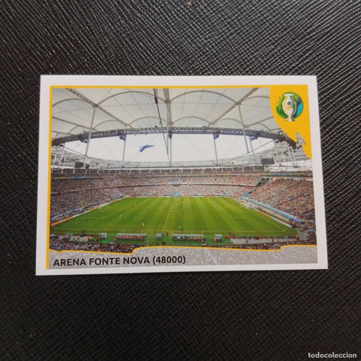 Cromos de f&uacute;tbol: 5 ARENA FONTE NOVA PANINI COPA AMERICA BRASIL 2019 CROMO FUTBOL 19 - SIN PEGAR