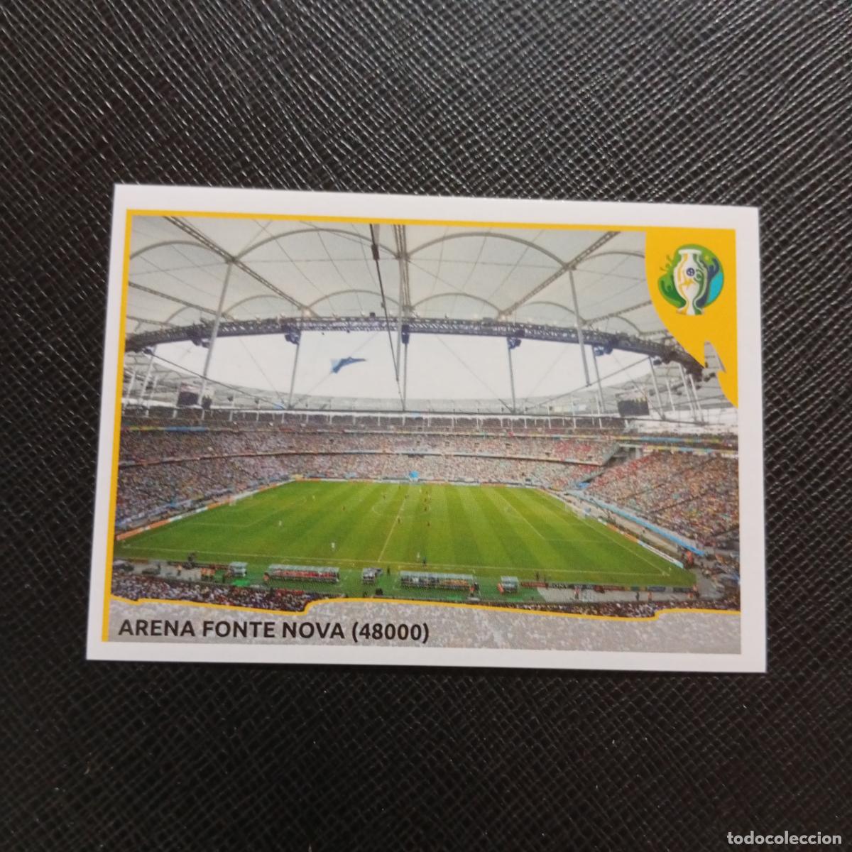 Cromos de f&uacute;tbol: 5 ARENA FONTE NOVA PANINI COPA AMERICA BRASIL 2019 CROMO FUTBOL 19 - SIN PEGAR B