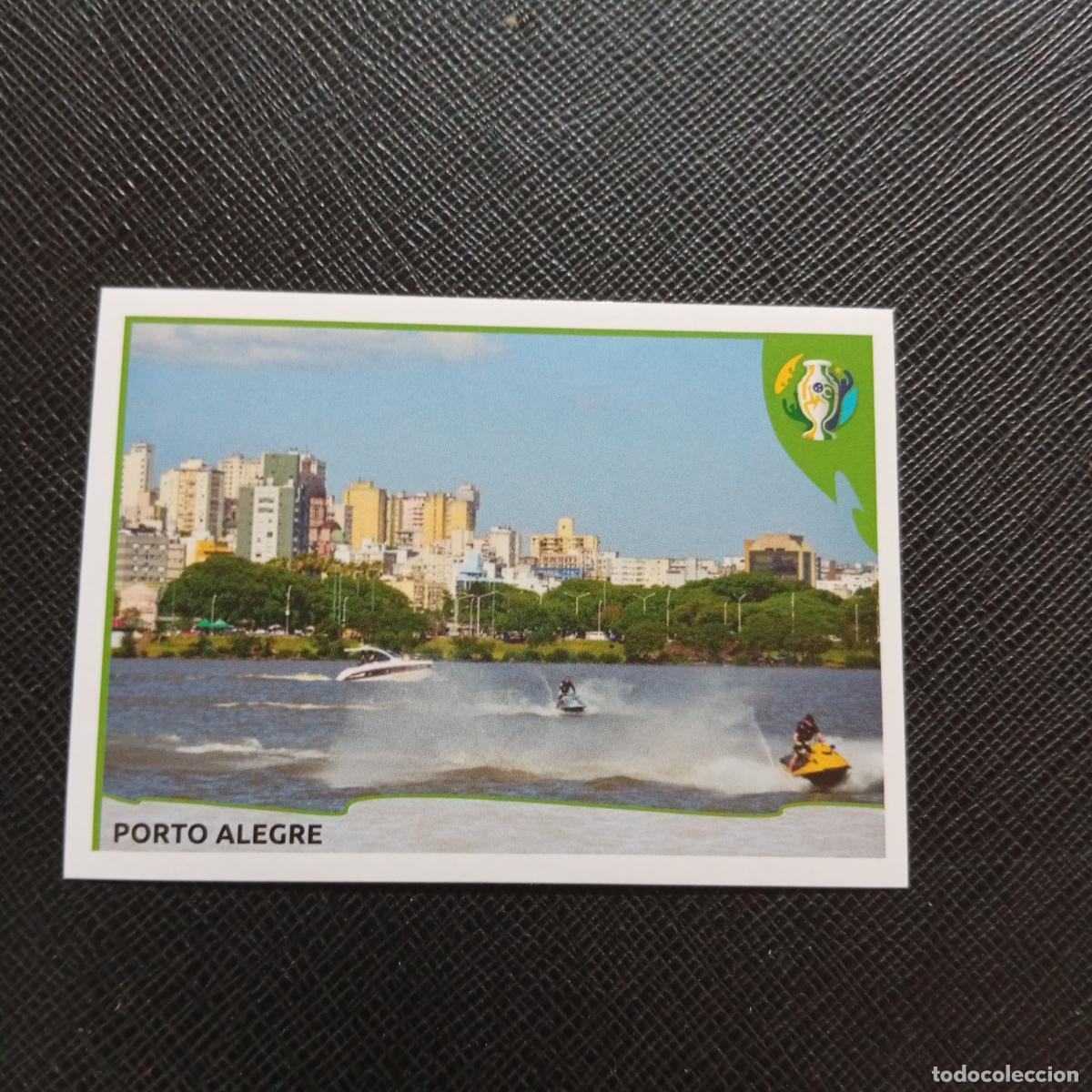 Cromos de f&uacute;tbol: 6 PORTO ALEGRE PANINI COPA AMERICA BRASIL 2019 CROMO FUTBOL 19 - SIN PEGAR