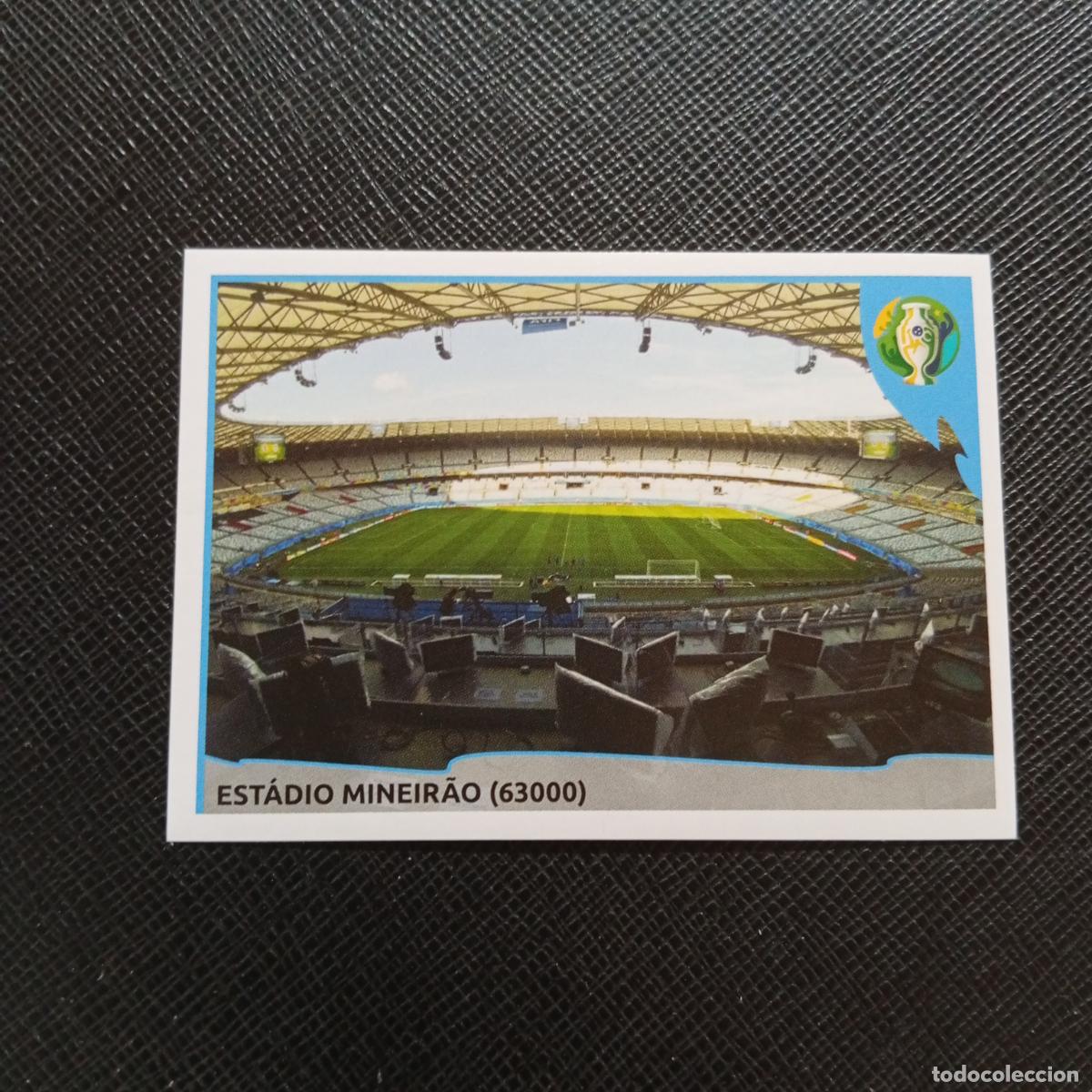 Cromos de f&uacute;tbol: 9 ESTADIO MINEIRAO PANINI COPA AMERICA BRASIL 2019 CROMO FUTBOL 19 - SIN PEGAR