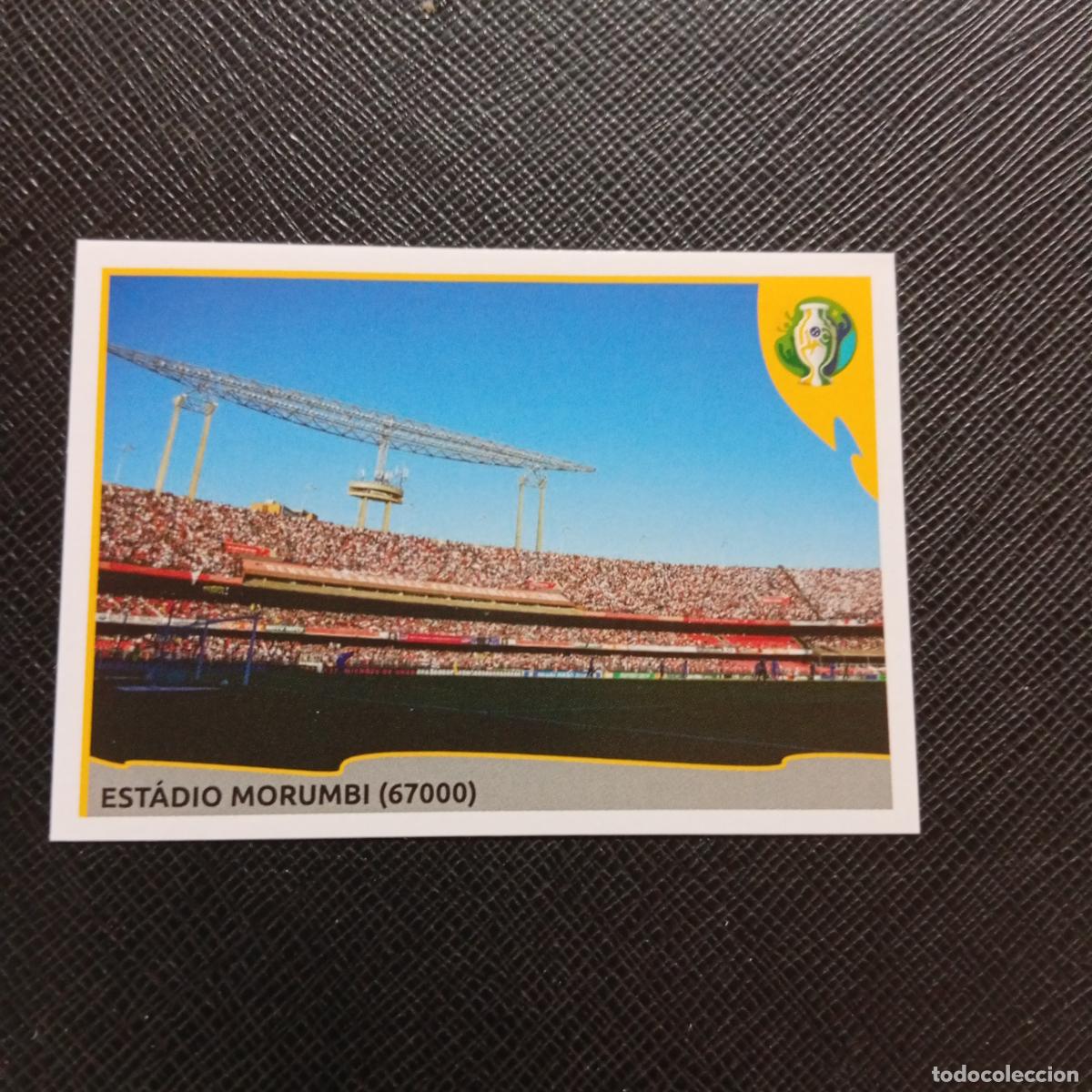 Cromos de f&uacute;tbol: 11 ESTADIO MORUMBI PANINI COPA AMERICA BRASIL 2019 CROMO FUTBOL 19 - SIN PEGAR