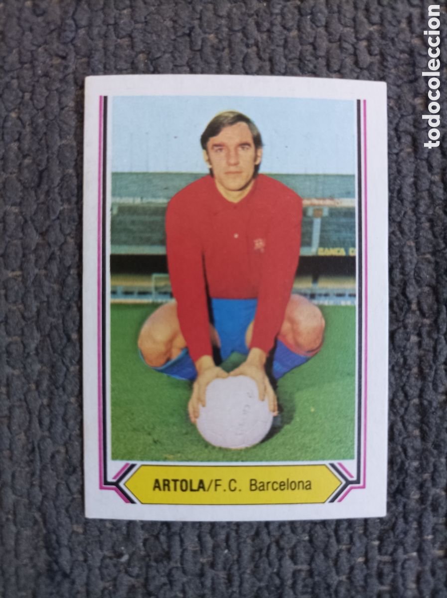 Cromos de f&uacute;tbol: Cromo futbol Artola Este 80-81 Fc Barcelona