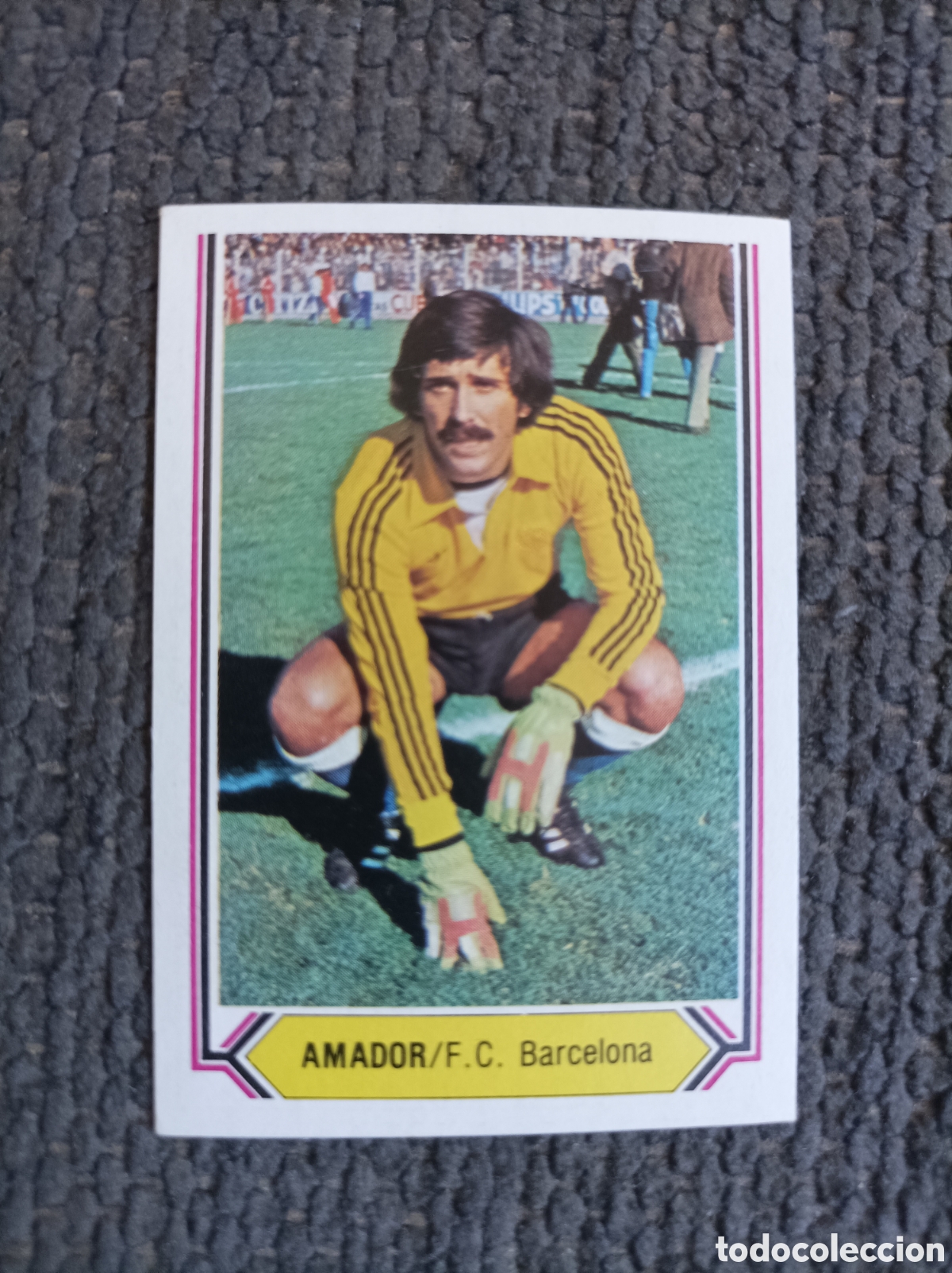 Fu&szlig;ball-Sticker: Cromo de f&uacute;tbol Amador 80-81 Este FC Home