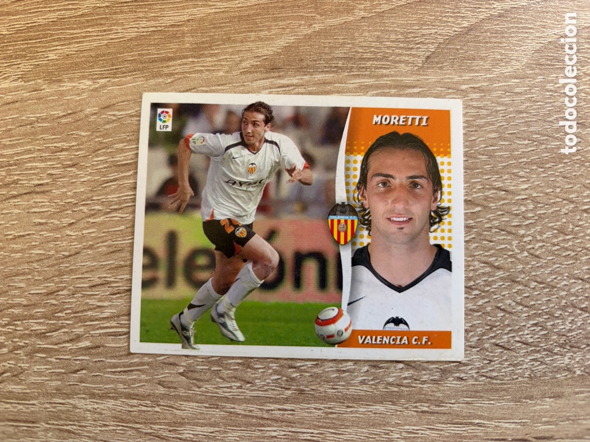Cromos de f&uacute;tbol: MORETTI LIGA ESTE EDICIONES ESTE 2006 2007 06 07 VALENCIA CF