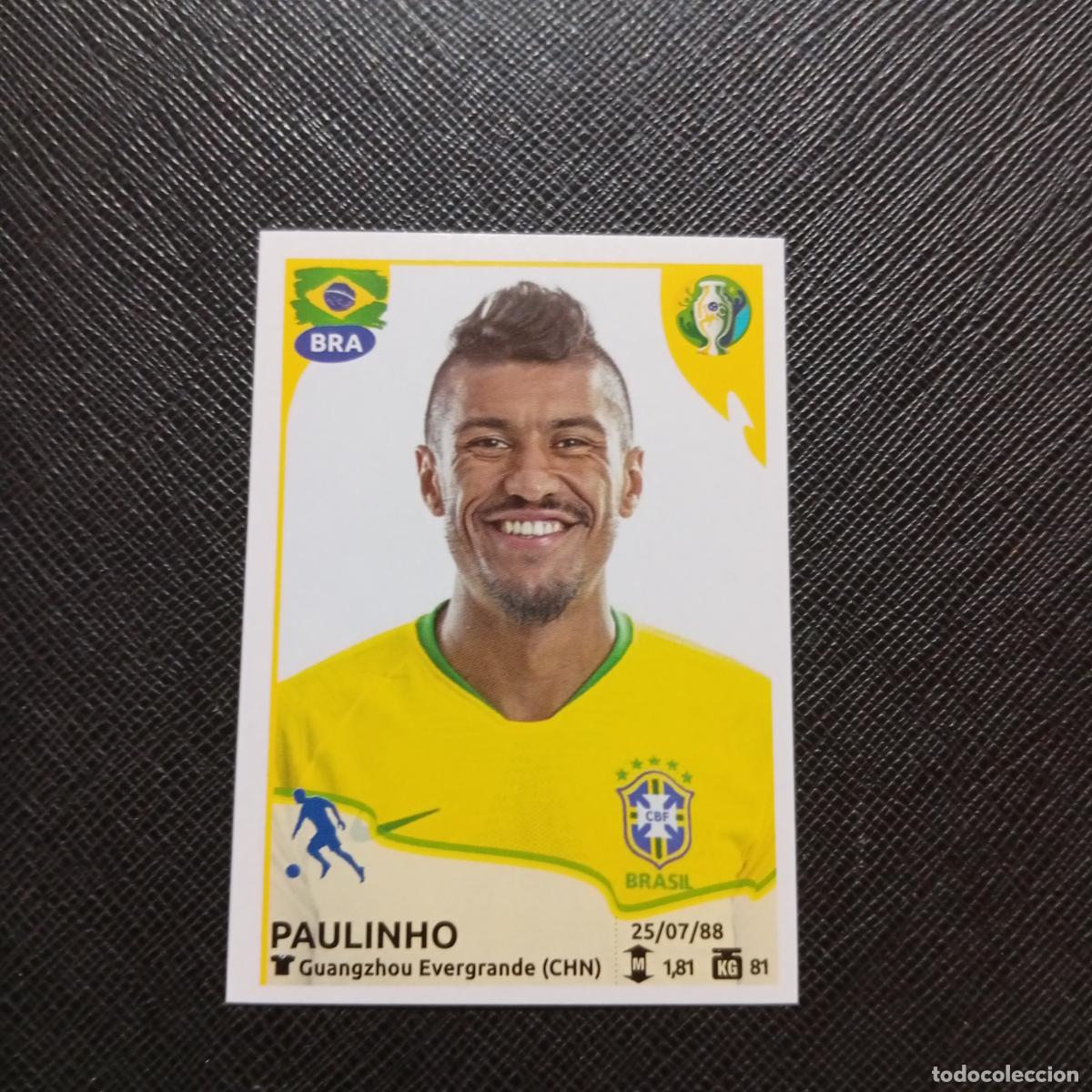 Cromos de f&uacute;tbol: 29 PAULINHO BRASIL PANINI COPA AMERICA BRASIL 2019 CROMO FUTBOL 19 - SIN PEGAR