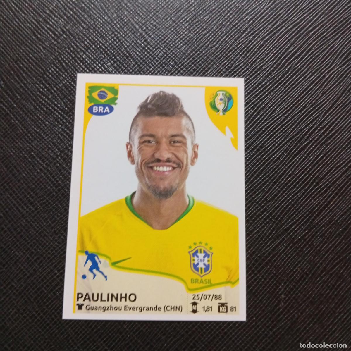 Cromos de f&uacute;tbol: 29 PAULINHO BRASIL PANINI COPA AMERICA BRASIL 2019 CROMO FUTBOL 19 - SIN PEGAR