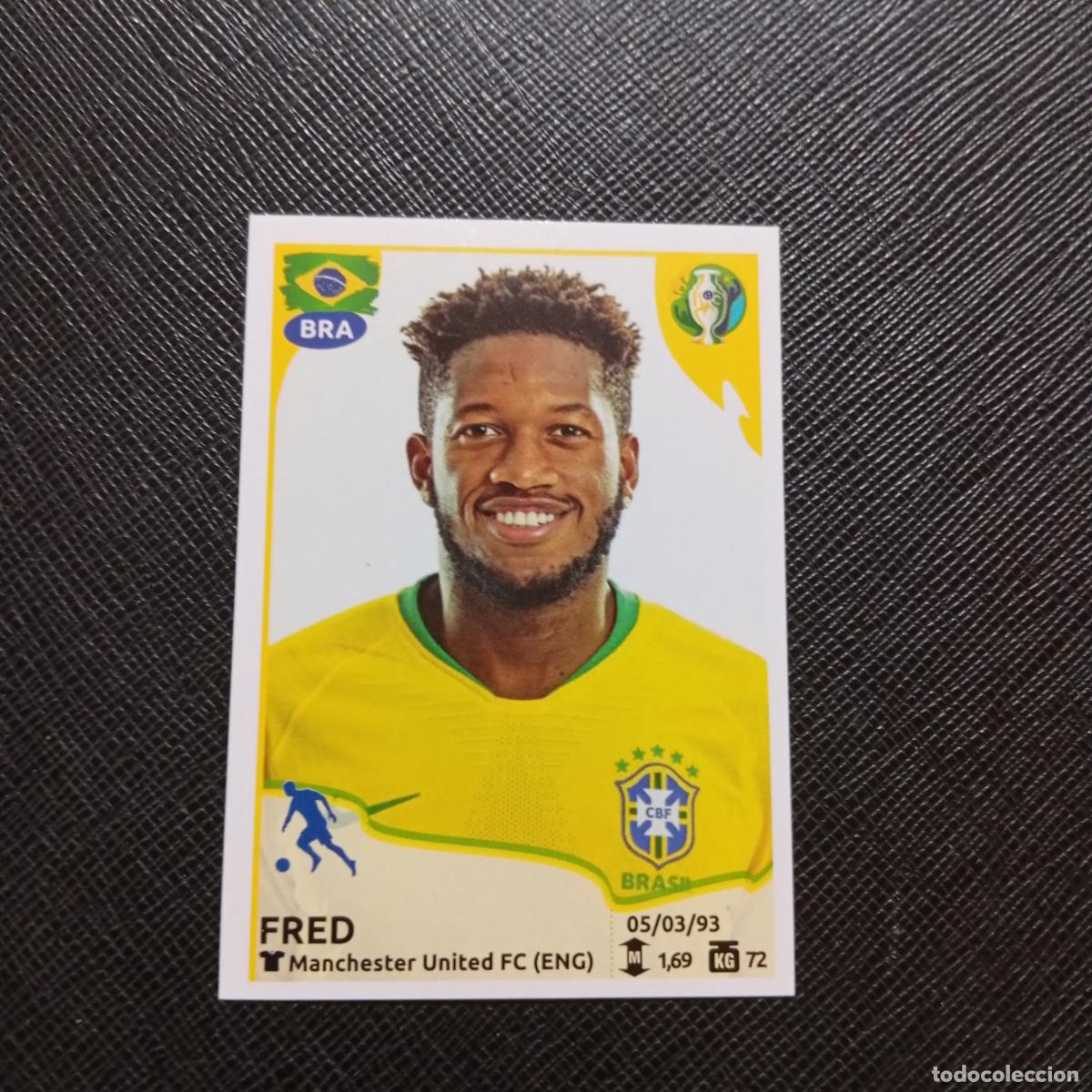 Cromos de f&uacute;tbol: 30 FRED BRASIL PANINI COPA AMERICA BRASIL 2019 CROMO FUTBOL 19 - SIN PEGAR