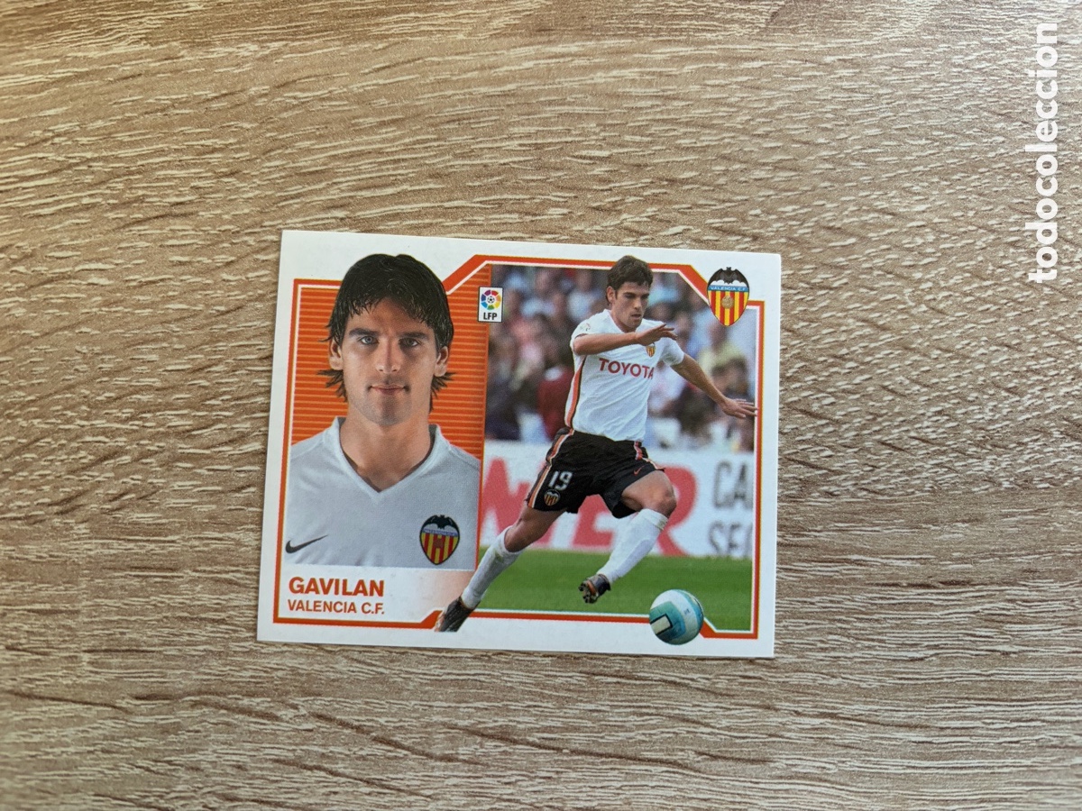 Cromos de f&uacute;tbol: GAVILAN LIGA ESTE EDICIONES ESTE 2007 2008 07 08 VALENCIA CF