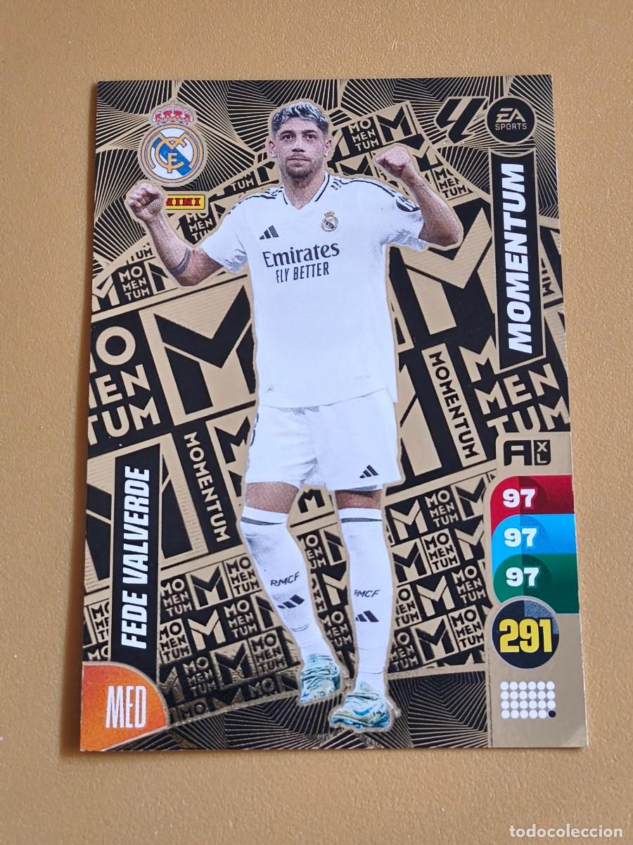 Figurine di Calcio: valverde, adrenalyn 2024 25 momentum