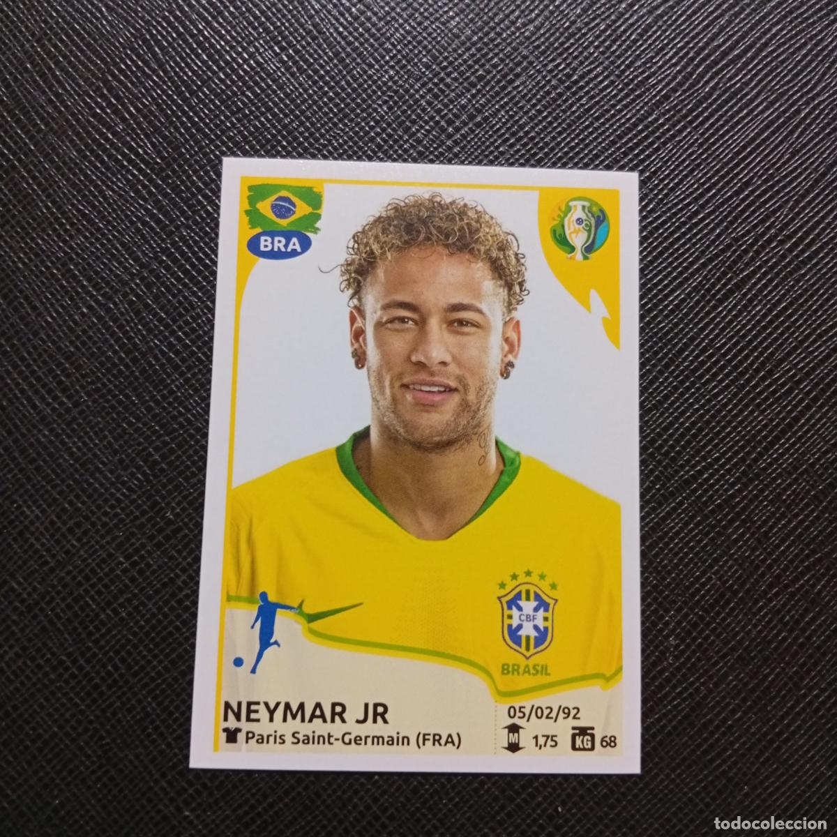 Cromos de f&uacute;tbol: 37 NEYMAR JR BRASIL PANINI COPA AMERICA BRASIL 2019 CROMO FUTBOL 19 - SIN PEGAR
