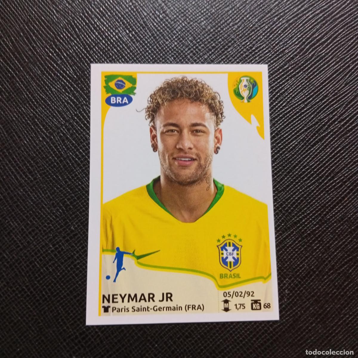 Cromos de f&uacute;tbol: 37 NEYMAR JR BRASIL PANINI COPA AMERICA BRASIL 2019 CROMO FUTBOL 19 - SIN PEGAR B