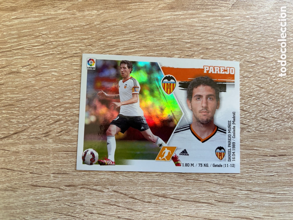 Cromos de Futebol: 12 PAREJO LIGA ESTE EDICIONES ESTE 2015 2016 15 16 VALENCIA CF