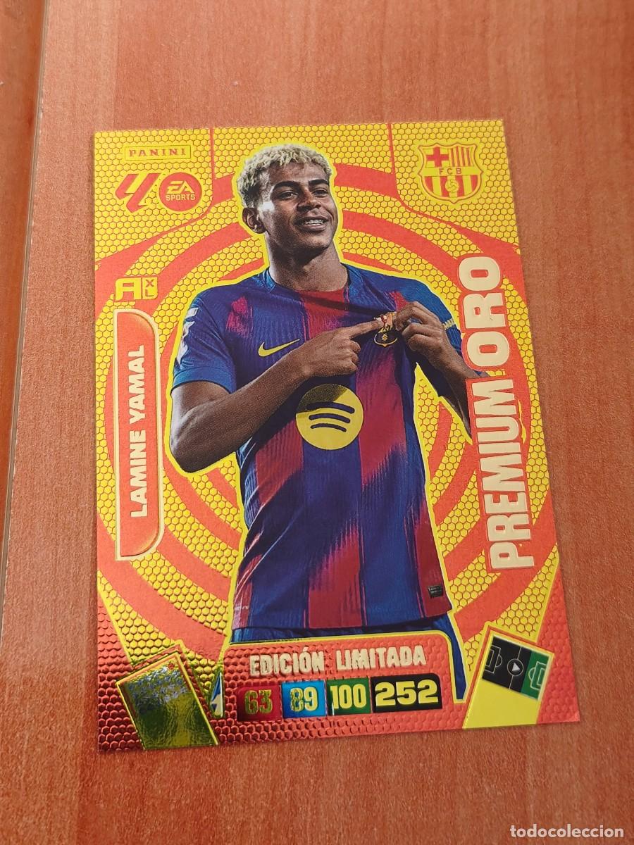 Figurine di Calcio: lamine yamal, 2025 26 premium oro