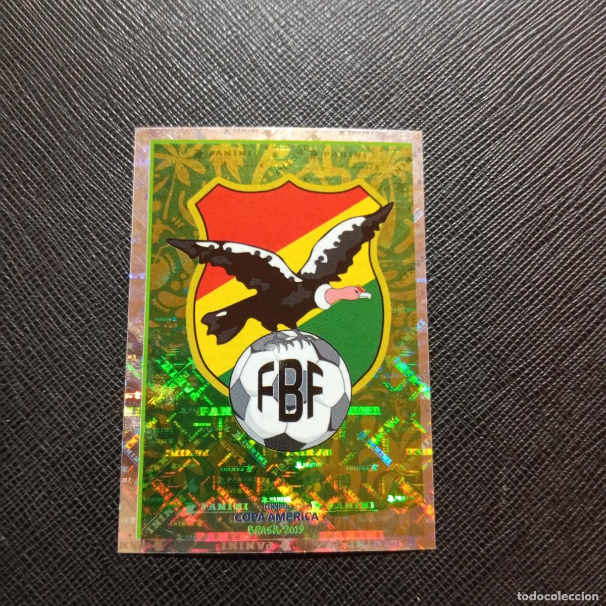Cromos de f&uacute;tbol: 39 ESCUDO BOLIVIA PANINI COPA AMERICA BRASIL 2019 CROMO FUTBOL 19 - SIN PEGAR