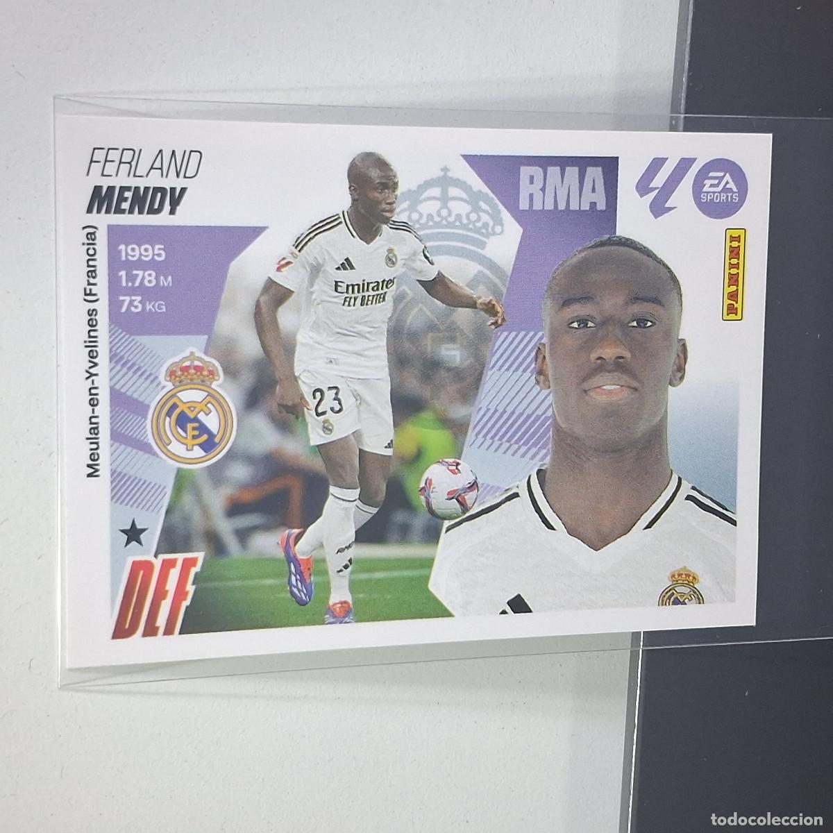 Cromos de f&uacute;tbol: D3 10 A 10A FERLAND MENDY REAL MADRID LIGA ESTE 2025 2026 25 26 PANINI STICKERS CROMOS SPORTS