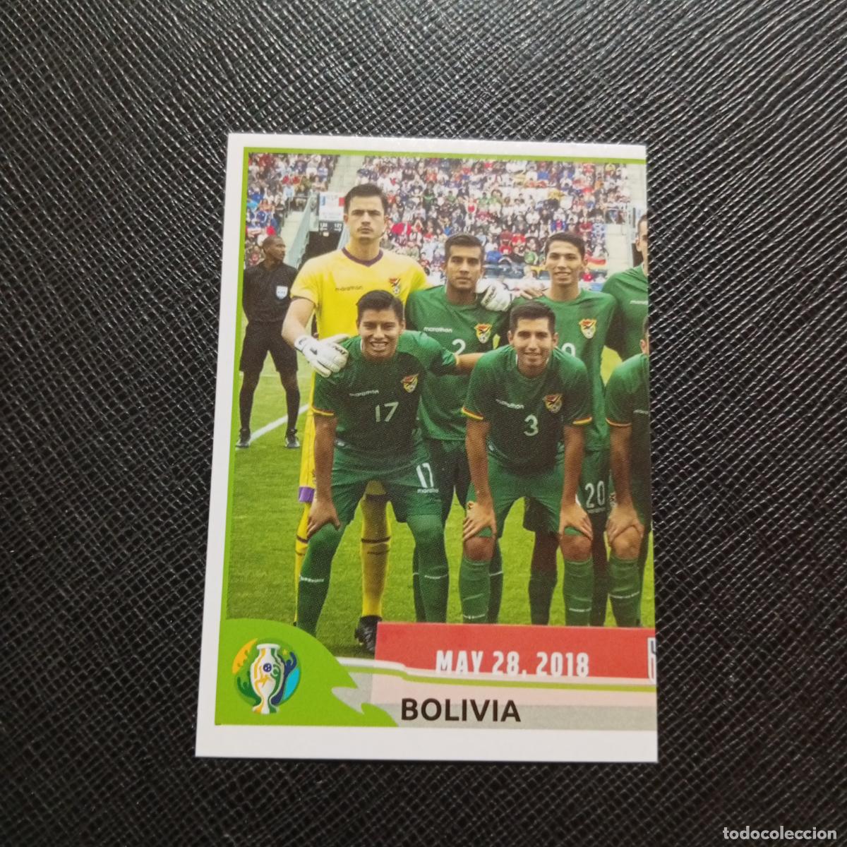 Cromos de f&uacute;tbol: 40 ALINEACION BOLIVIA PANINI COPA AMERICA BRASIL 2019 CROMO FUTBOL 19 - SIN PEGAR B