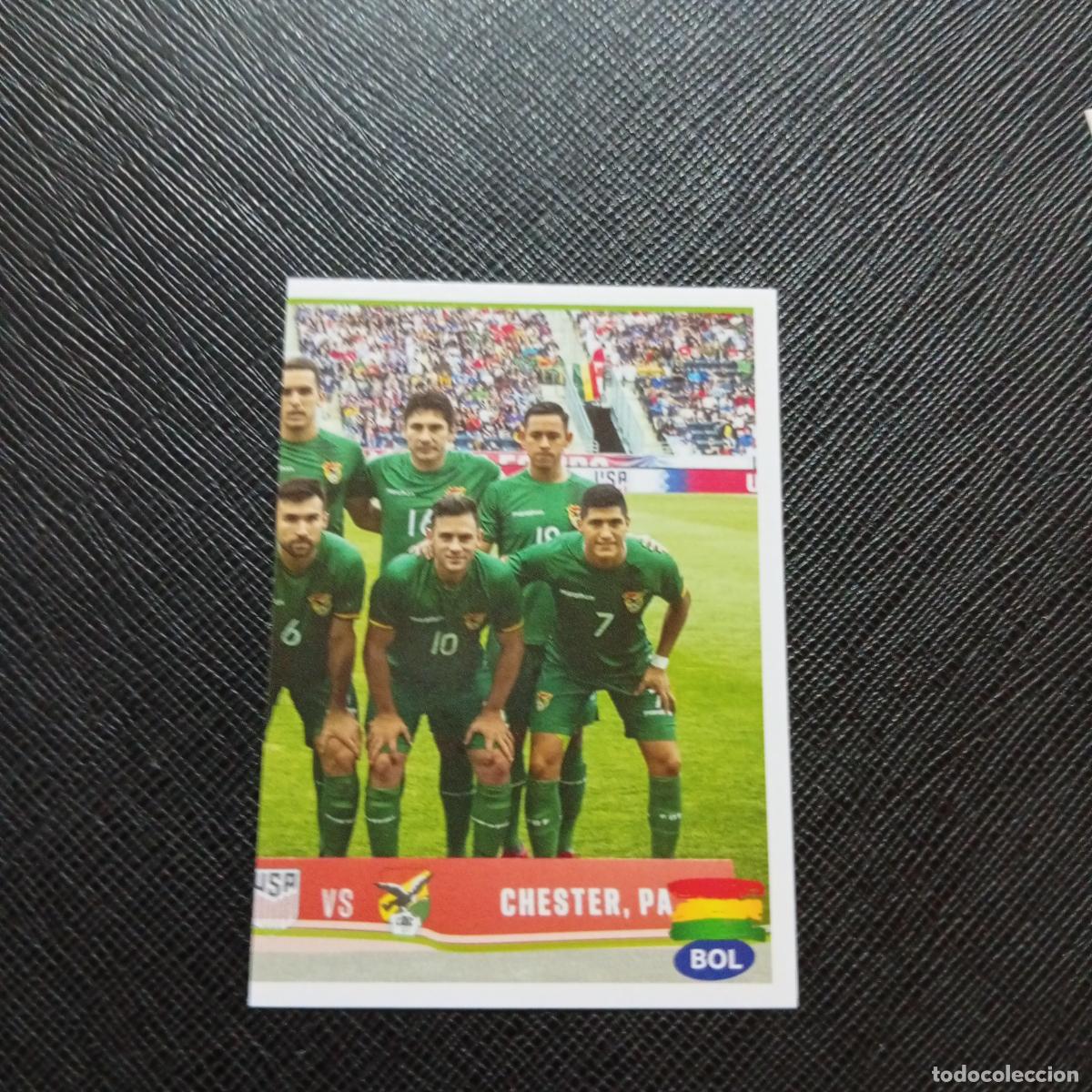 Cromos de f&uacute;tbol: 41 ALINEACION BOLIVIA PANINI COPA AMERICA BRASIL 2019 CROMO FUTBOL 19 - SIN PEGAR