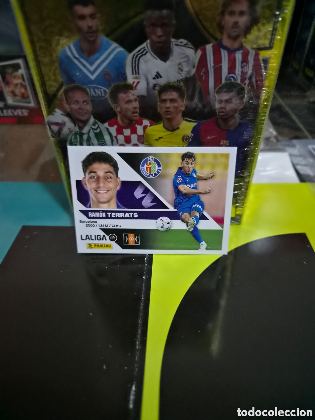 Cromos de f&uacute;tbol: N&deg;14 Getafe Terrats Liga Este 26/27