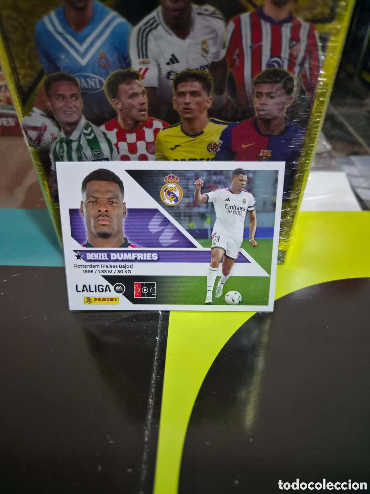 Cromos de f&uacute;tbol: N&deg;3 Fichaje Dumfries Liga Este 26/27