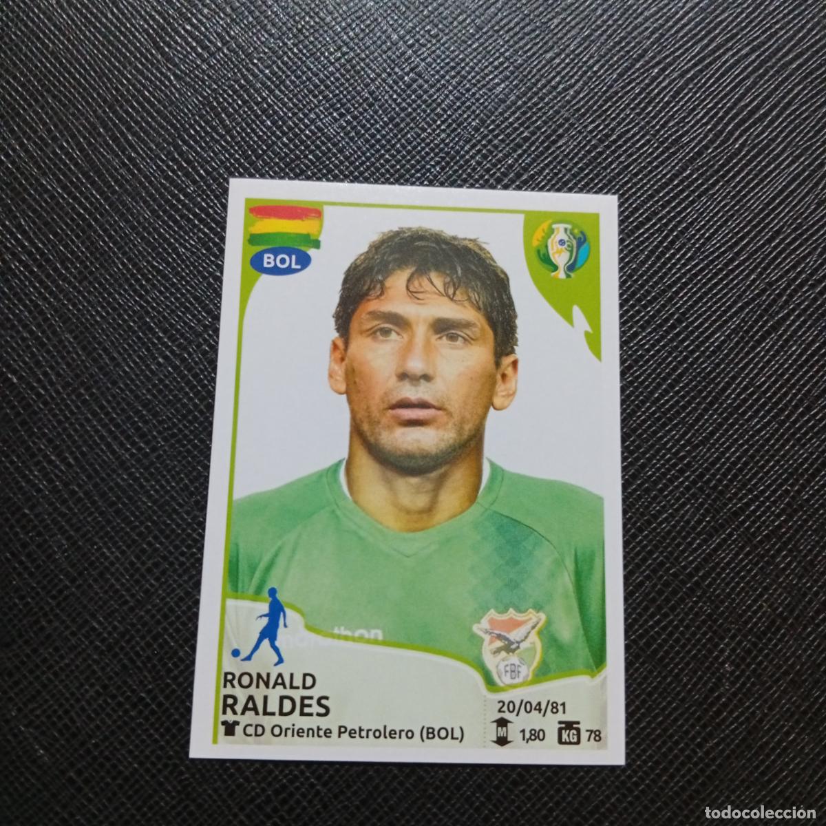 Cromos de f&uacute;tbol: 44 RALDES BOLIVIA PANINI COPA AMERICA BRASIL 2019 CROMO FUTBOL 19 - SIN PEGAR B