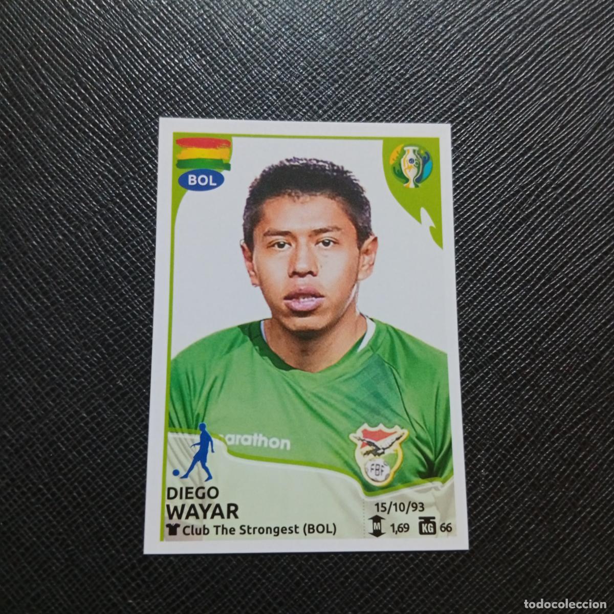 Football Stickers: 48 WAYAR BOLIVIA PANINI COPA AMERICA BRASIL 2019 CROMO FUTBOL 19 - SIN PEGAR