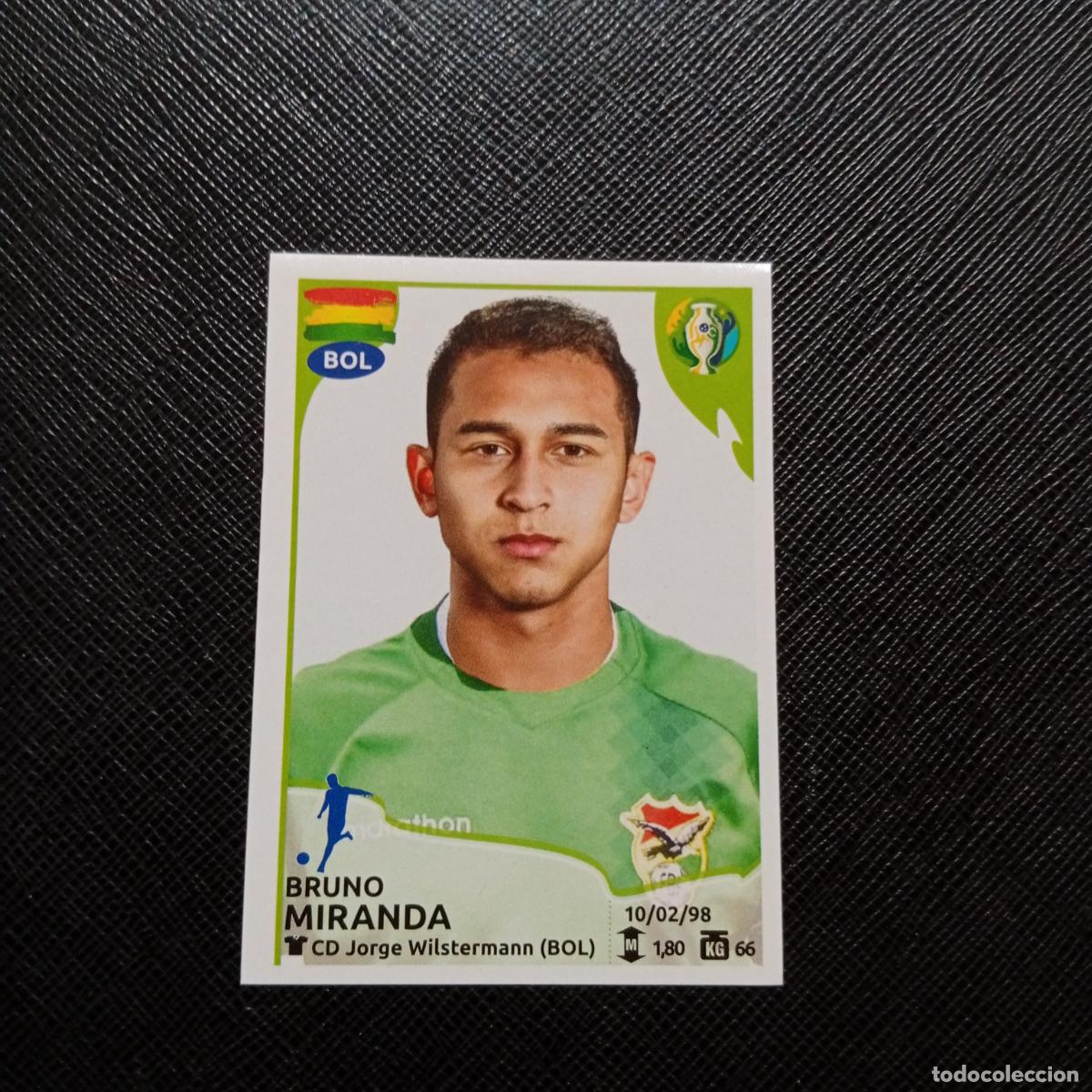 Football Stickers: 57 MIRANDA BOLIVIA PANINI COPA AMERICA BRASIL 2019 CROMO FUTBOL 19 - SIN PEGAR