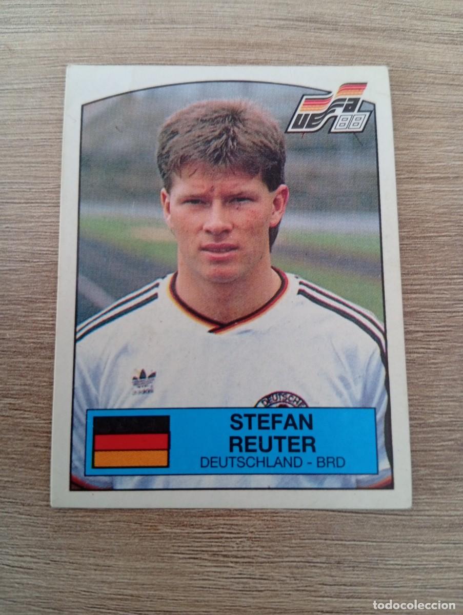 Cromos de f&uacute;tbol: STEFAN REUTER 62 ALEMANIA EUROCOPA EURO 1988 88 ALEMANIA NUNCA PEGADO SIN PEGAR