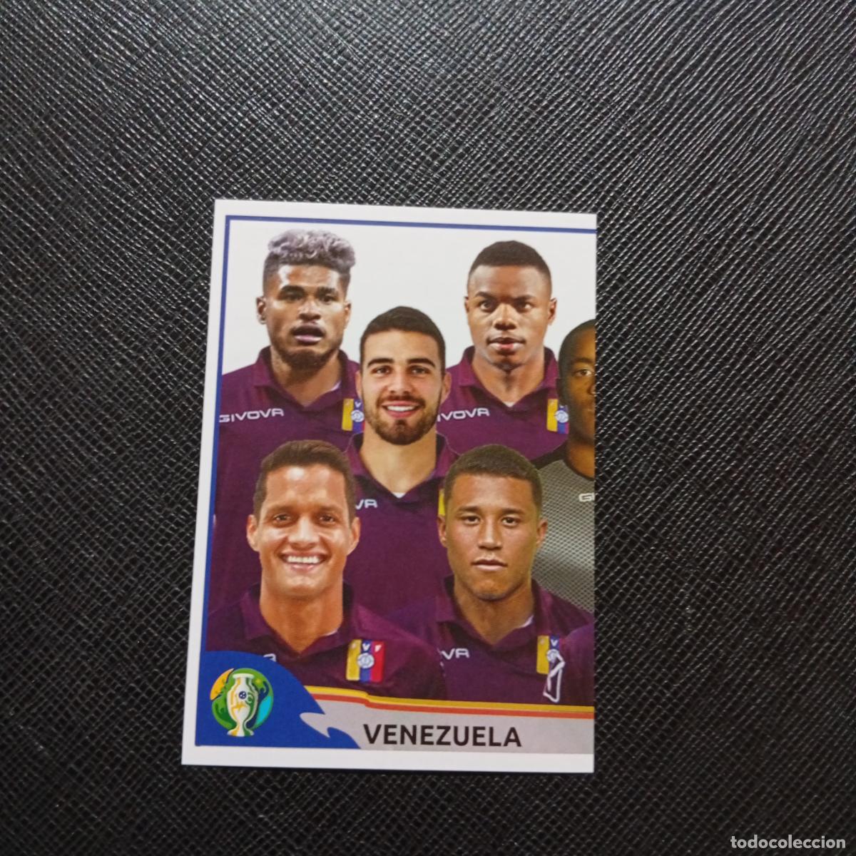 Cromos de f&uacute;tbol: 63 ALINEACION VENEZUELA PANINI COPA AMERICA BRASIL 2019 CROMO FUTBOL 19 - SIN PEGAR B