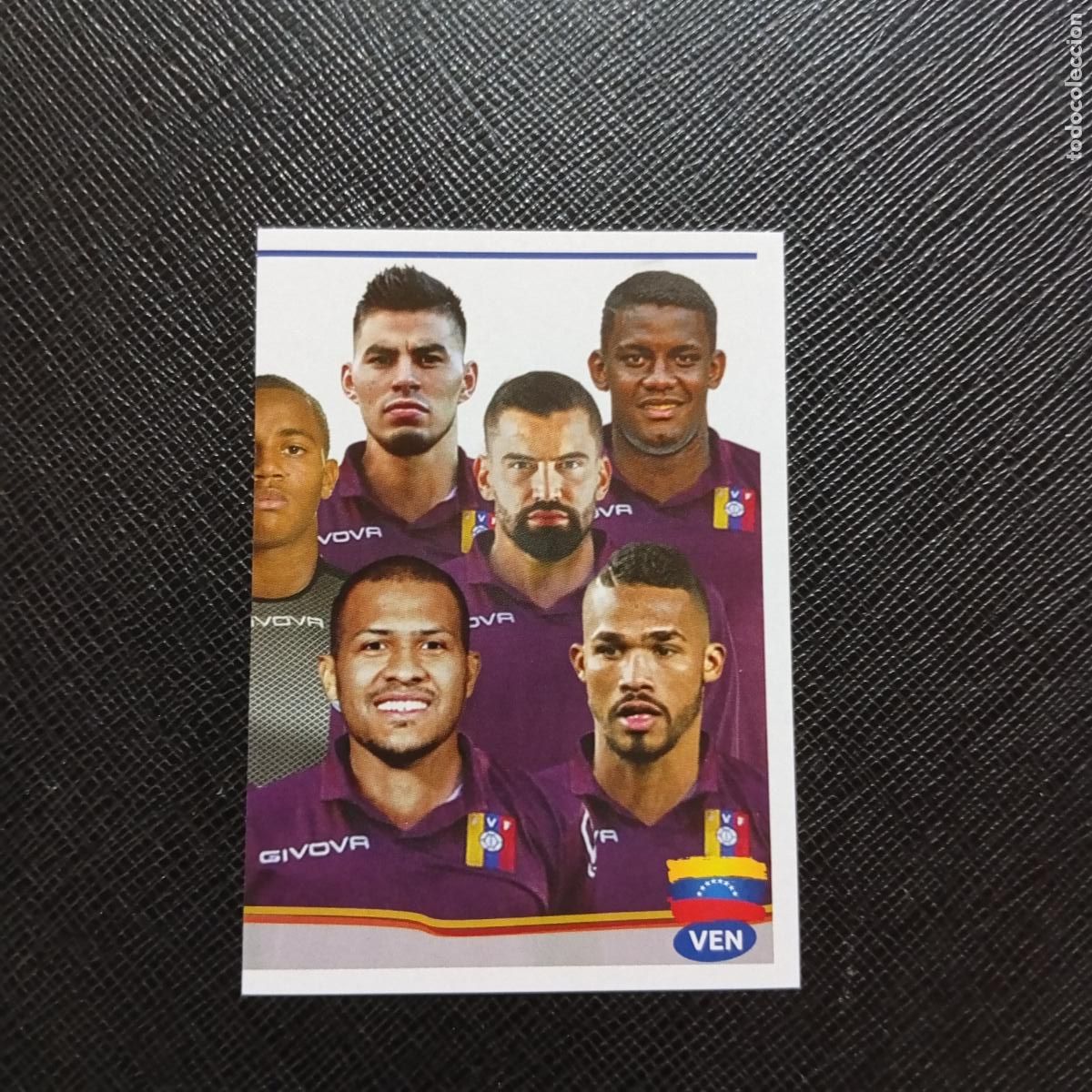 Cromos de f&uacute;tbol: 64 ALINEACION VENEZUELA PANINI COPA AMERICA BRASIL 2019 CROMO FUTBOL 19 - SIN PEGAR