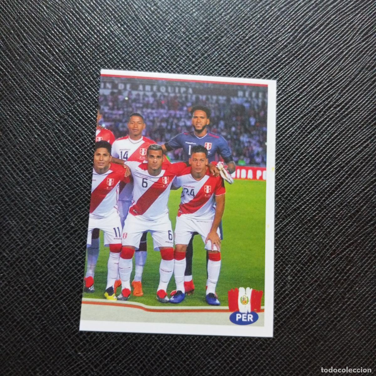 Cromos de f&uacute;tbol: 87 ALINEACION PERU PANINI COPA AMERICA BRASIL 2019 CROMO FUTBOL 19 - SIN PEGAR