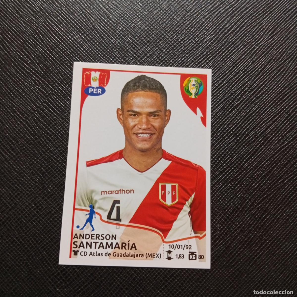 Cromos de f&uacute;tbol: 90 SANTAMARIA PERU PANINI COPA AMERICA BRASIL 2019 CROMO FUTBOL 19 - SIN PEGAR