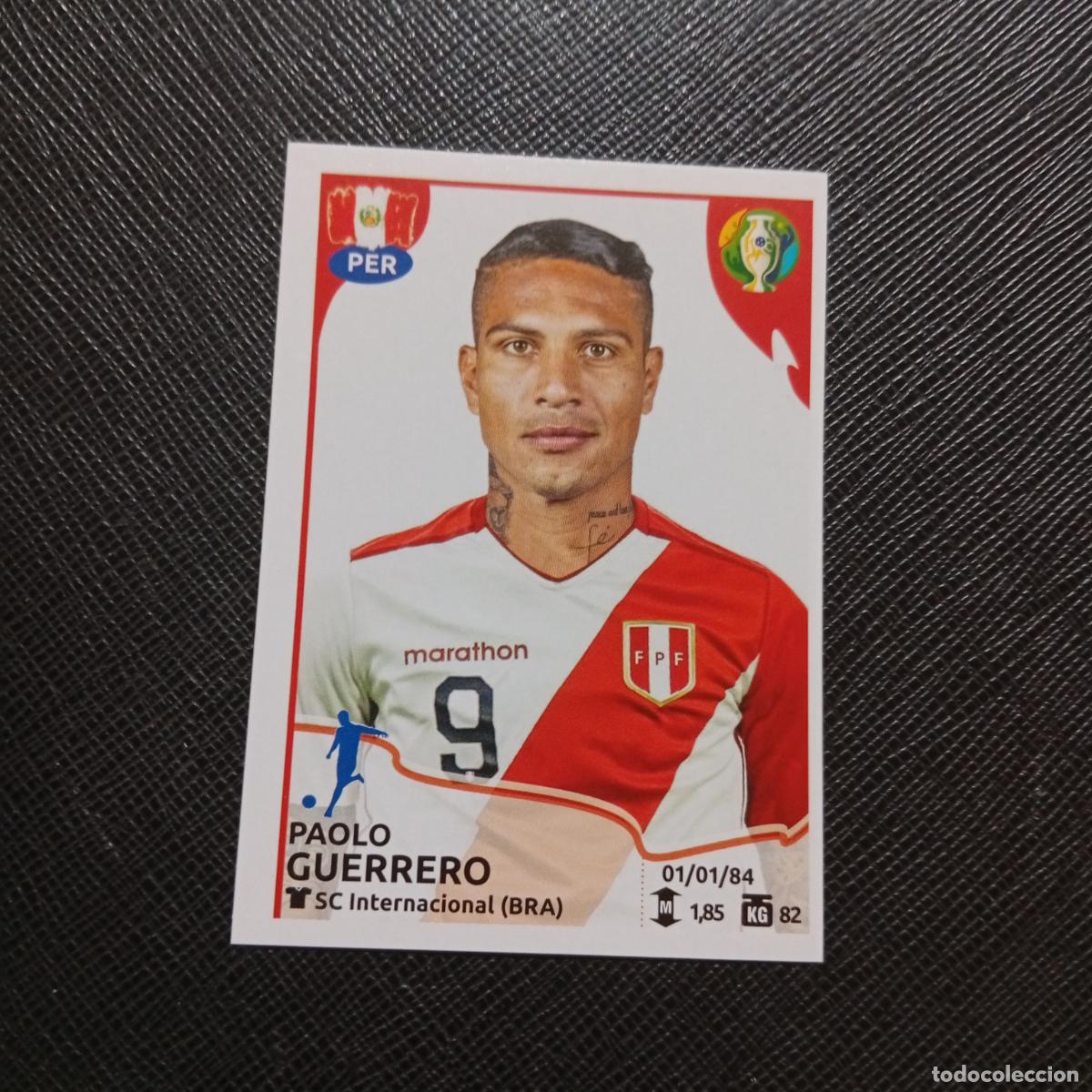 Cromos de f&uacute;tbol: 105 GUERRERO PERU PANINI COPA AMERICA BRASIL 2019 CROMO FUTBOL 19 - SIN PEGAR