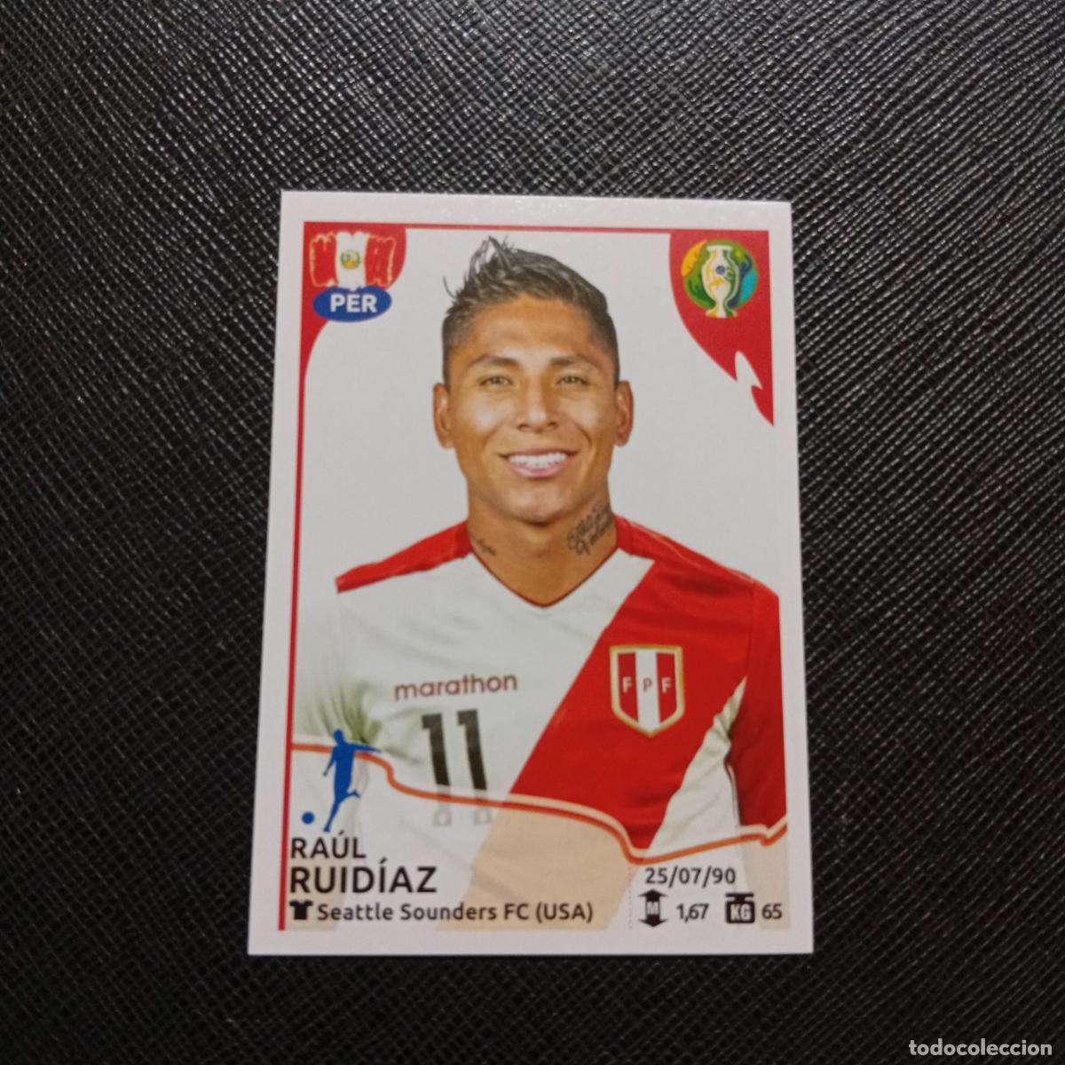 Cromos de f&uacute;tbol: 107 RUIDIAZ PERU PANINI COPA AMERICA BRASIL 2019 CROMO FUTBOL 19 - SIN PEGAR